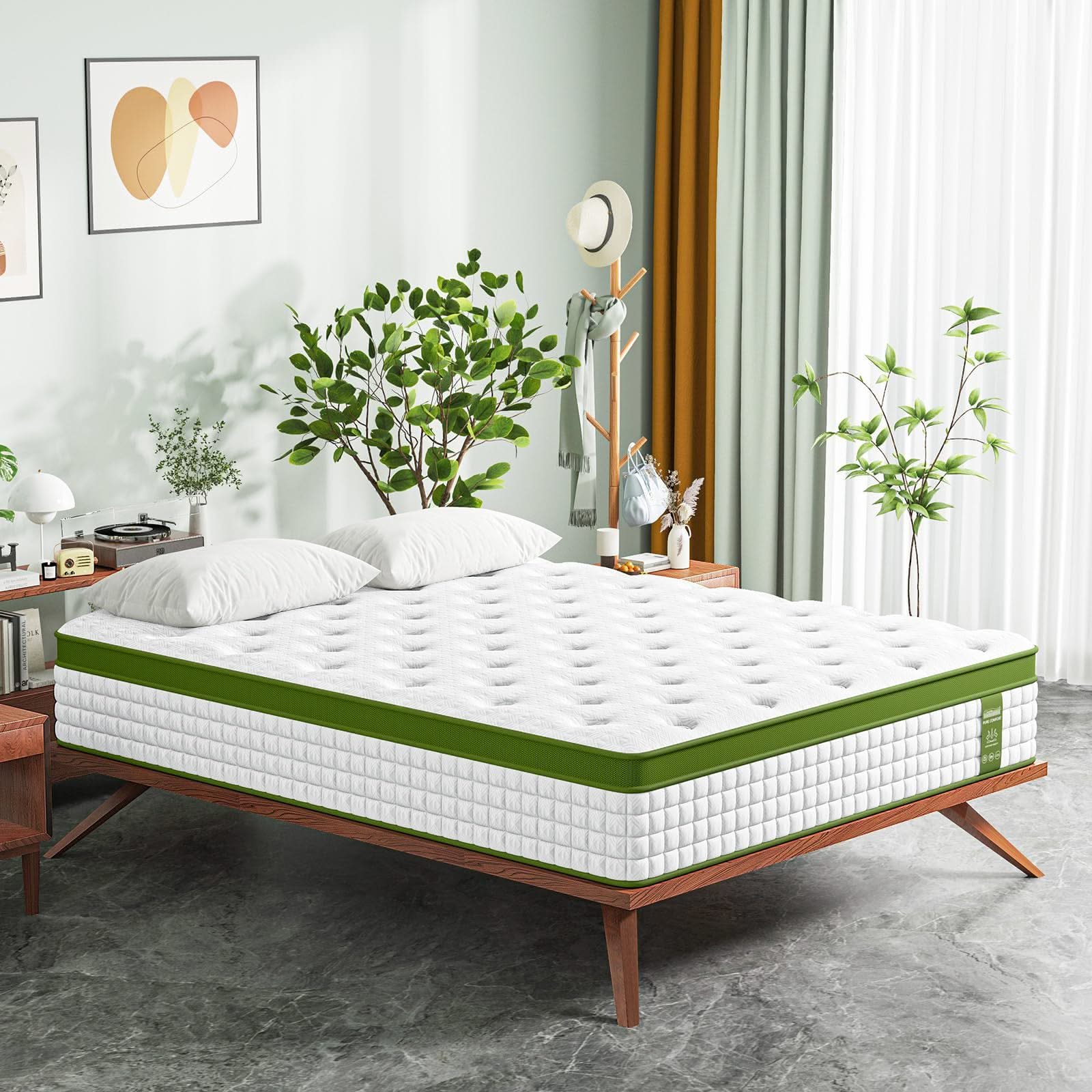 14" Hybrid Mattress With Gel Memory Foam And Pocket Springs - Image 4