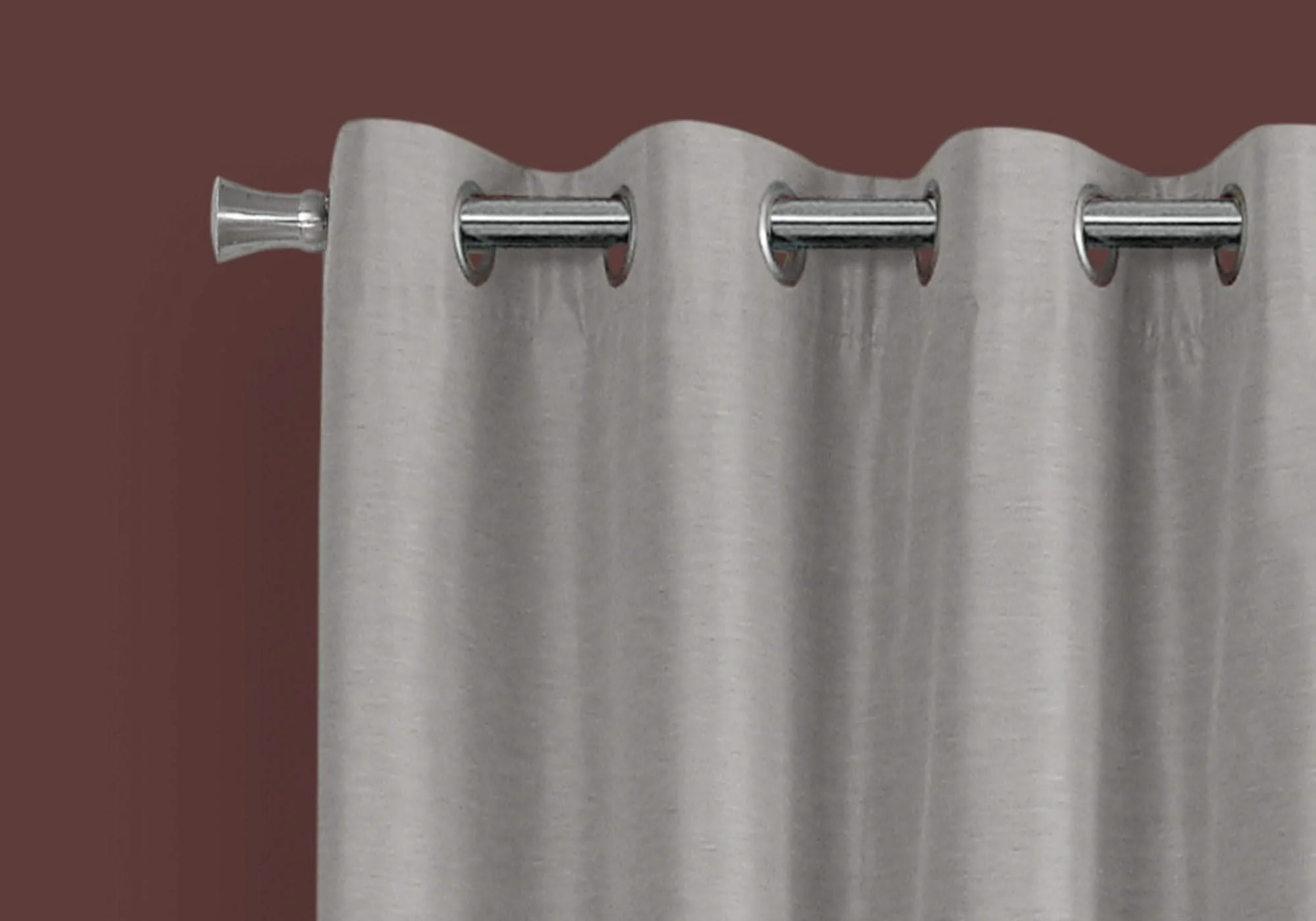 2 Pieces Set, Curtain Panel, Room Darkening, Grommet, Contemporary & Modern - Image 11