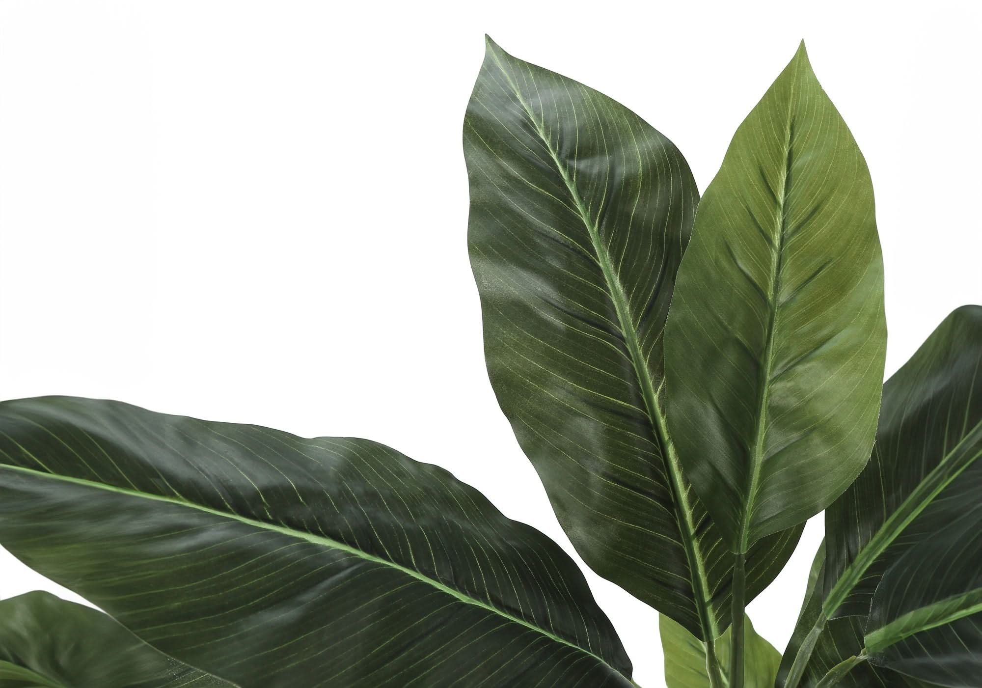 42" Tall, Artificial Plant, Evergreen Tree, Indoor, Faux, Fake, Floor, Greenery, Potted, Decorative - Green / Black - Image 3