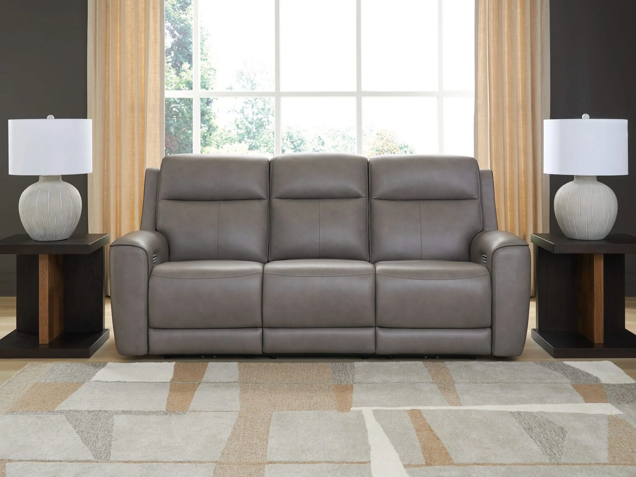 5Z-Comfort - Relaxation - Power Reclining Sofa With Adj Headrest - Image 8