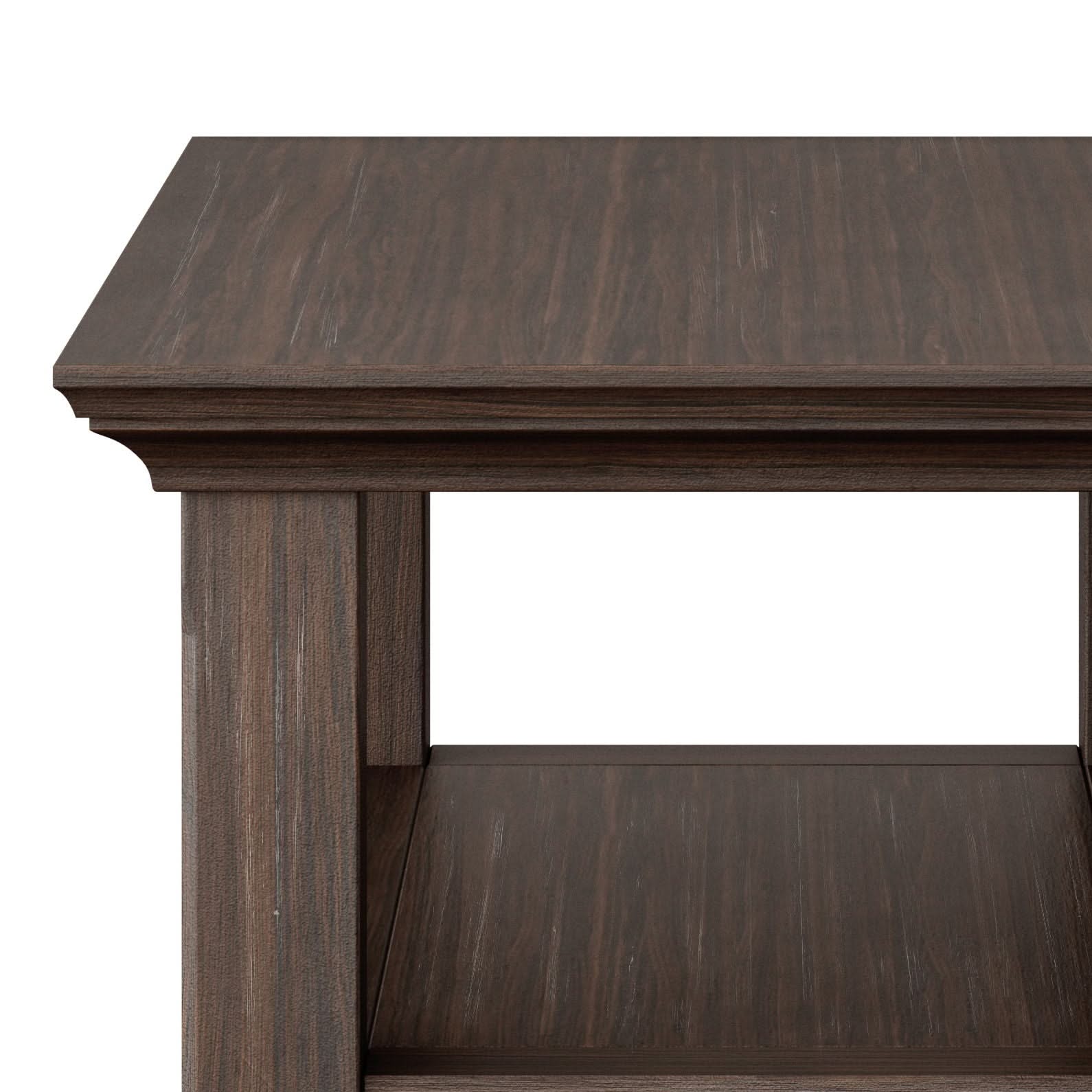 Acadian - Narrow Side Table - Farmhouse Brown - Image 4