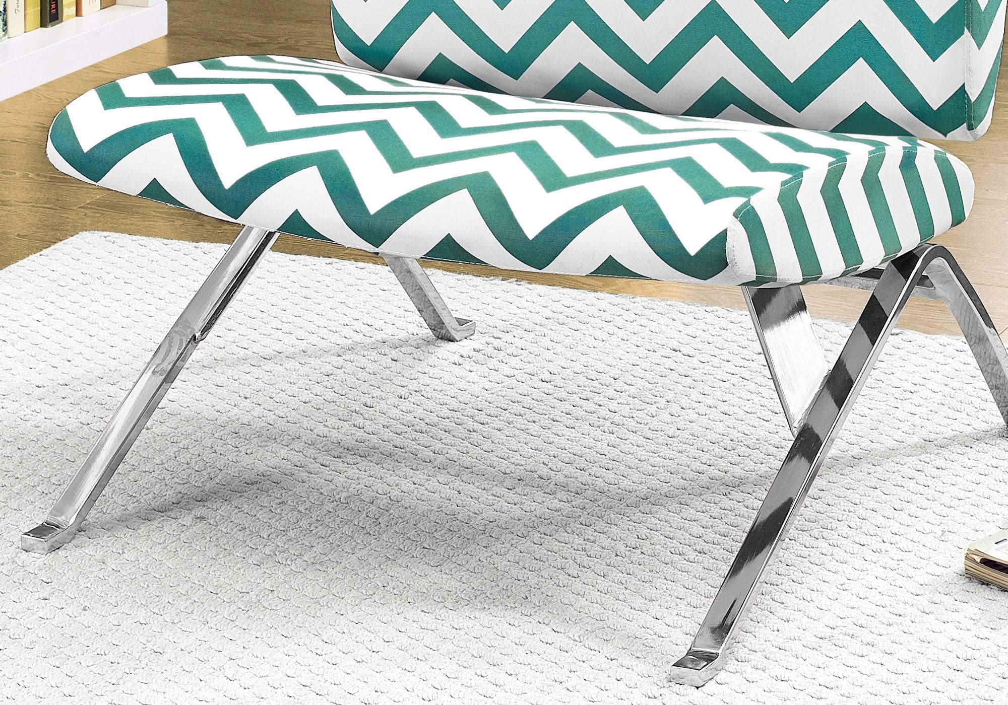 Accent Chair, Armless, Fabric, Living Room, Bedroom, Contemporary, Modern - Image 6