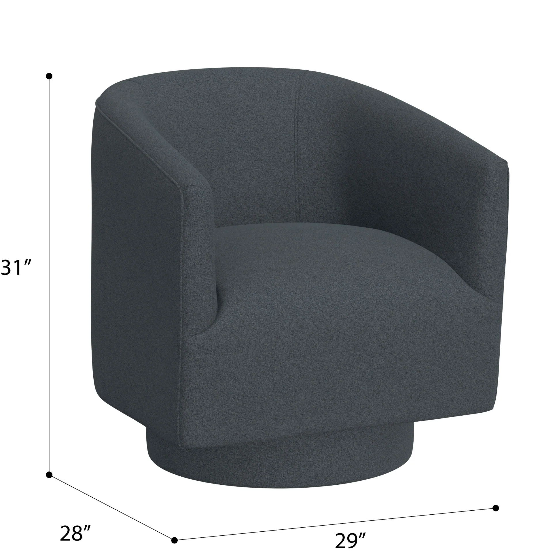 Accent Chair With Swivel Function - Image 16