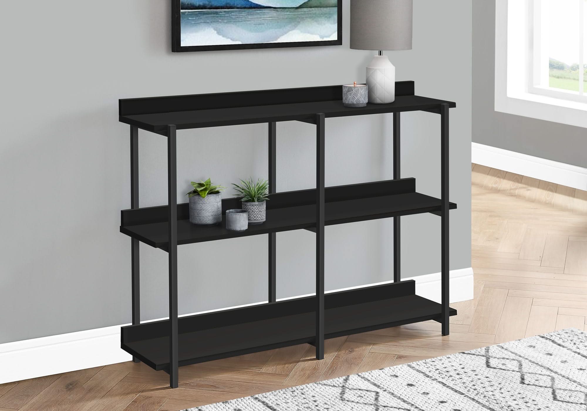 Accent Console Table For Entryway, 3 Tier Design - Image 3
