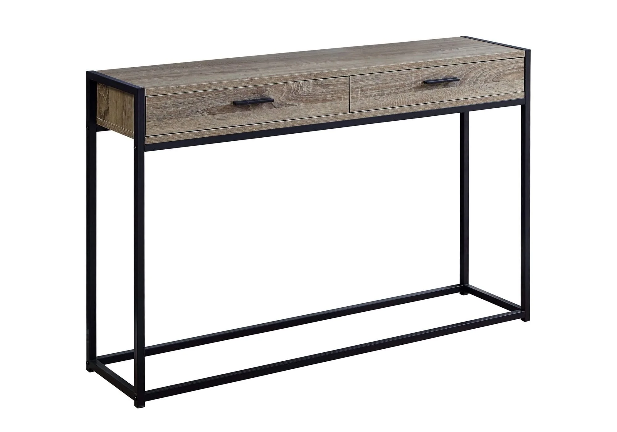 Accent Console Table For Entryway, Storage Drawers, Contemporary & Modern - Image 2
