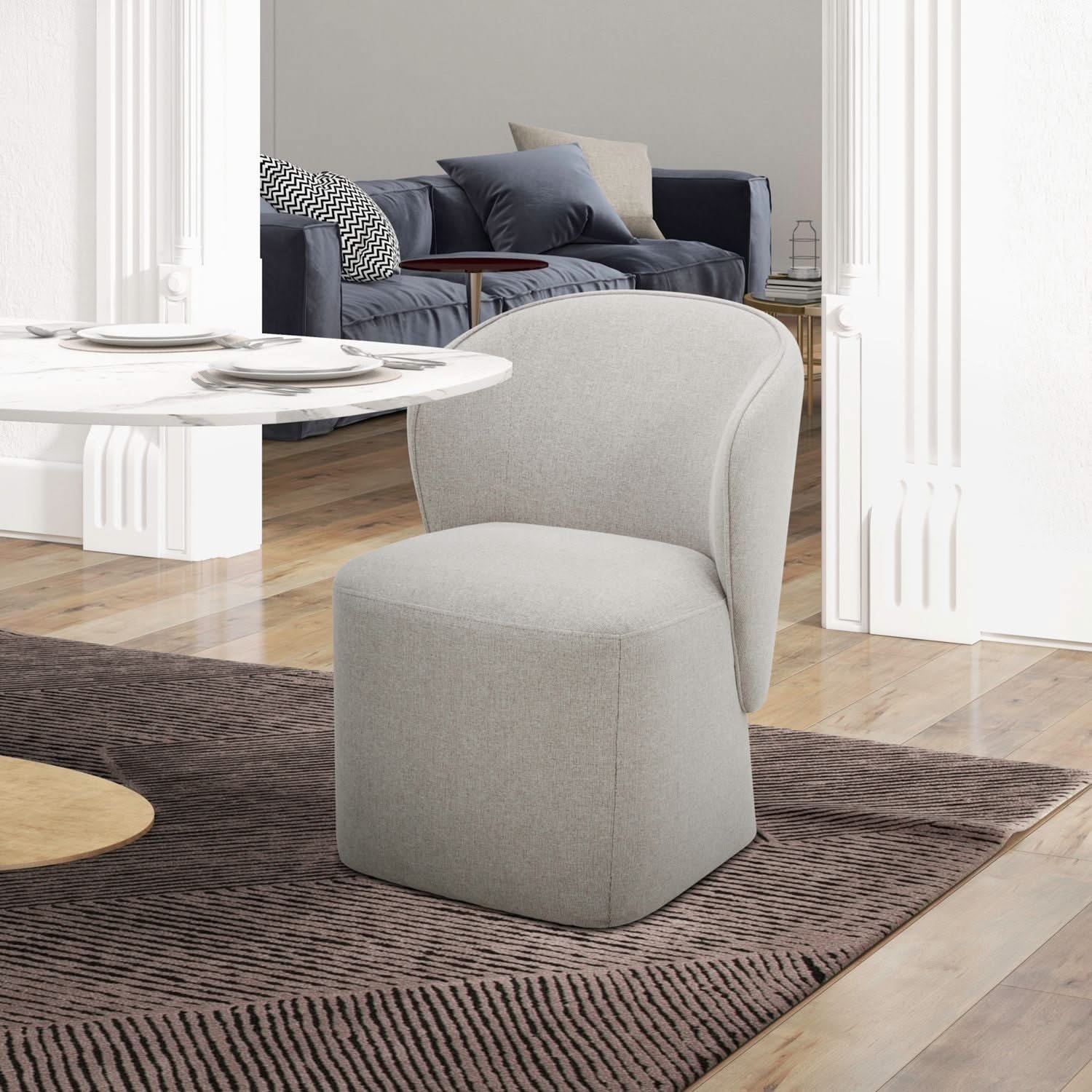 Accent Dining - Dining Chair With Casters - Image 4