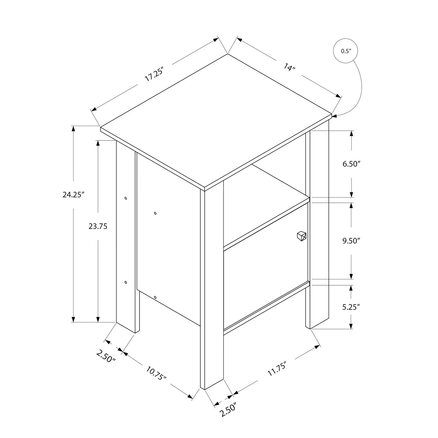 Accent Nightstands, Storage, And Transitional - Image 17