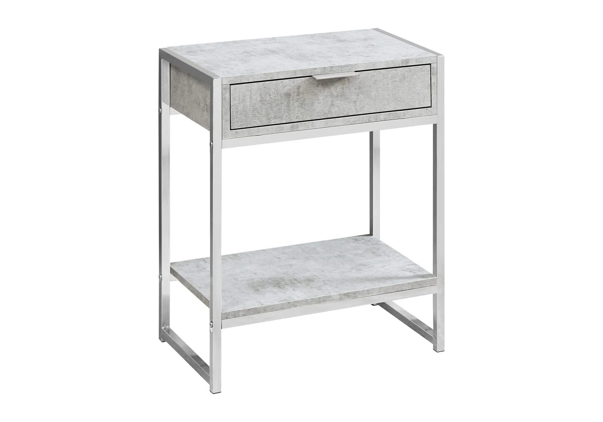 Accent Side Table, Storage Drawer, Spacious Tabletop - Image 12
