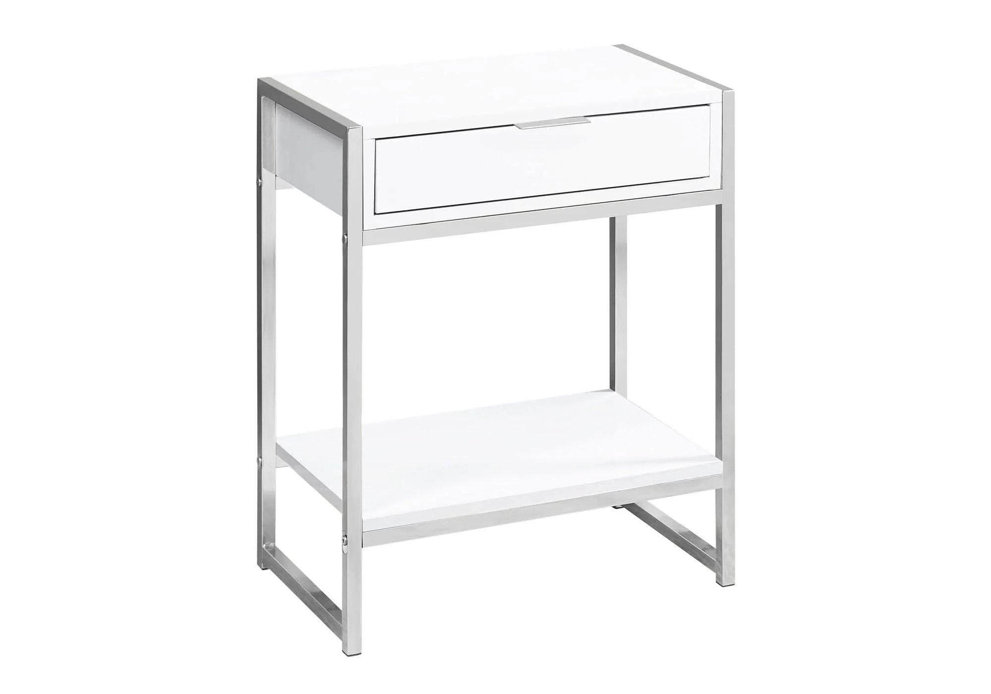 Accent Side Table, Storage Drawer, Spacious Tabletop - Image 16