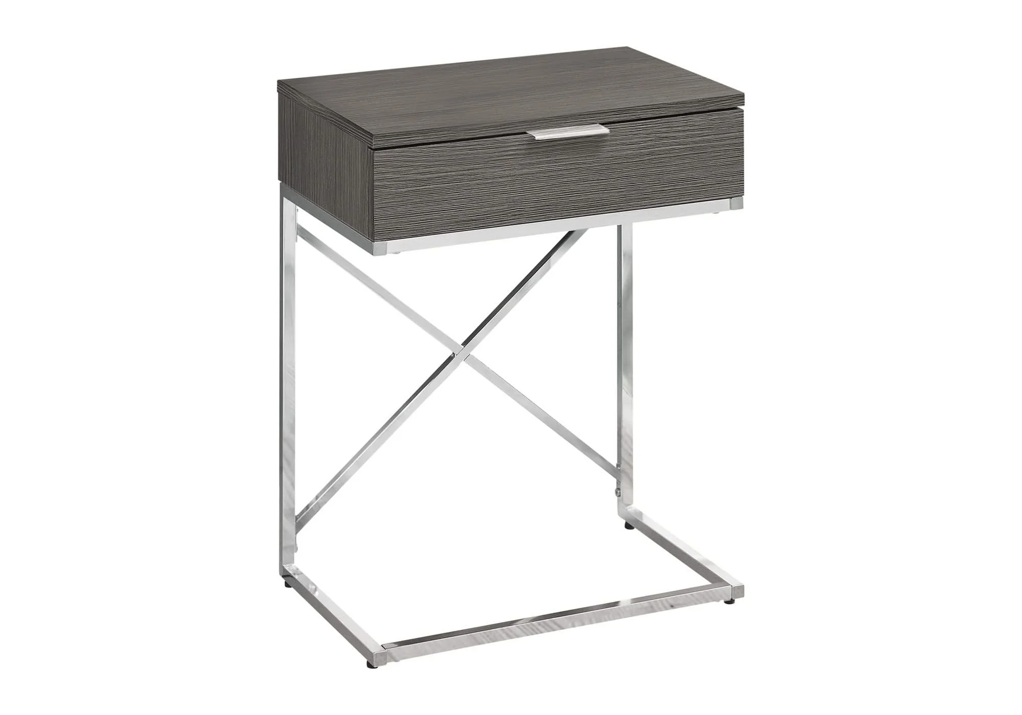 Accent Side Table, Storage Drawer, Spacious Tabletop, Contemporary & Modern - Image 7