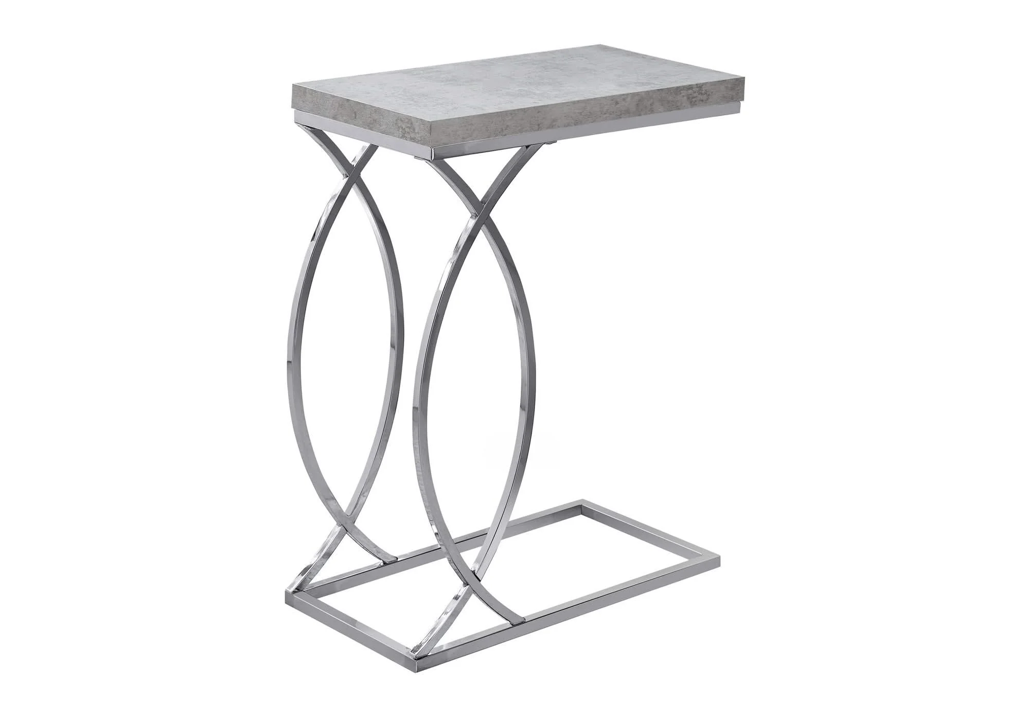 Accent Table, C - Shaped, Contemporary & Modern Design - Image 3