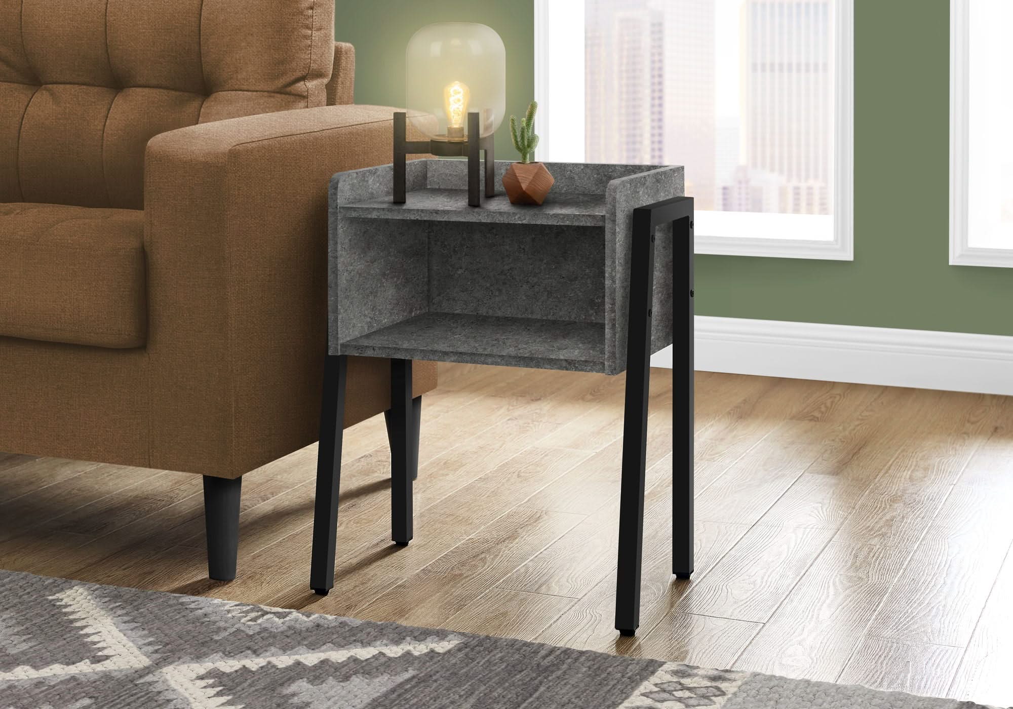 Accent Table, Side Contemporary & Modern Design - Image 6