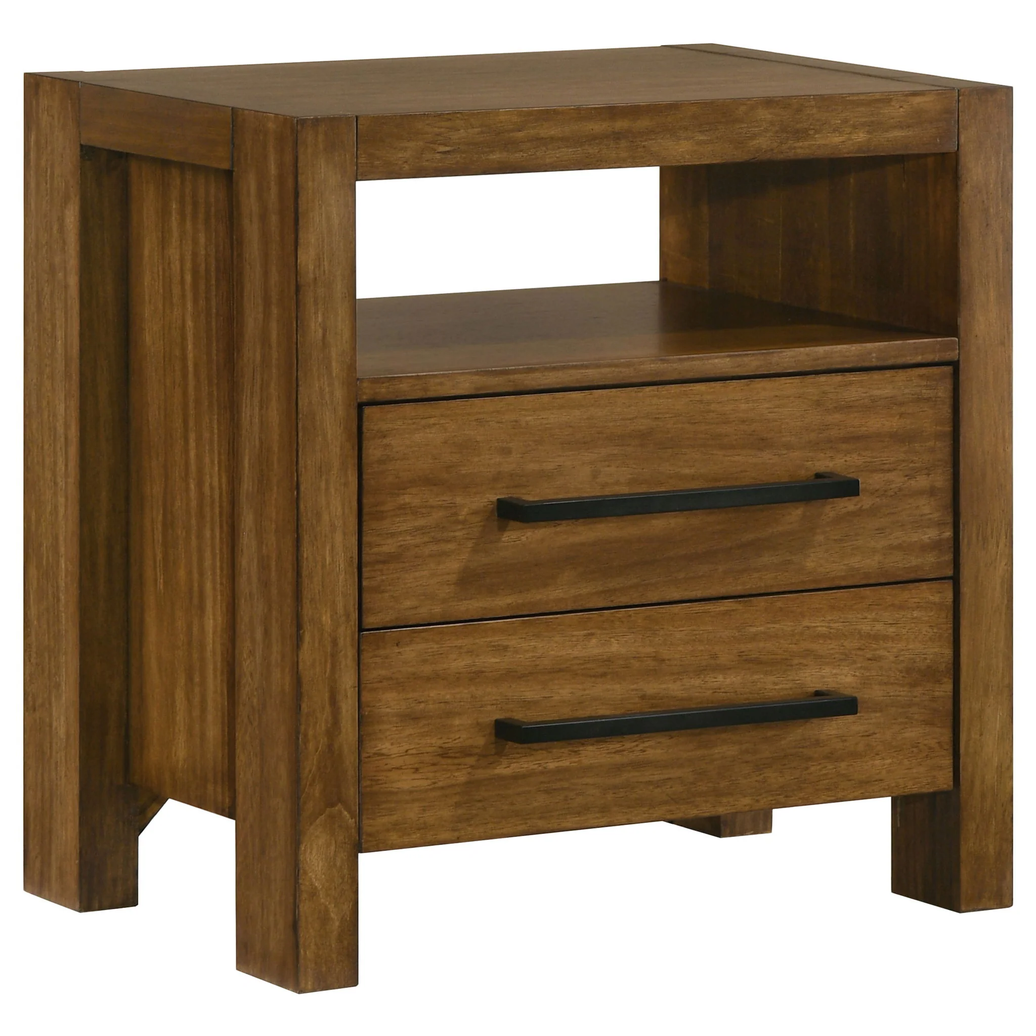 Adderley 4-piece California King Bedroom Set Warm Brown - Image 3