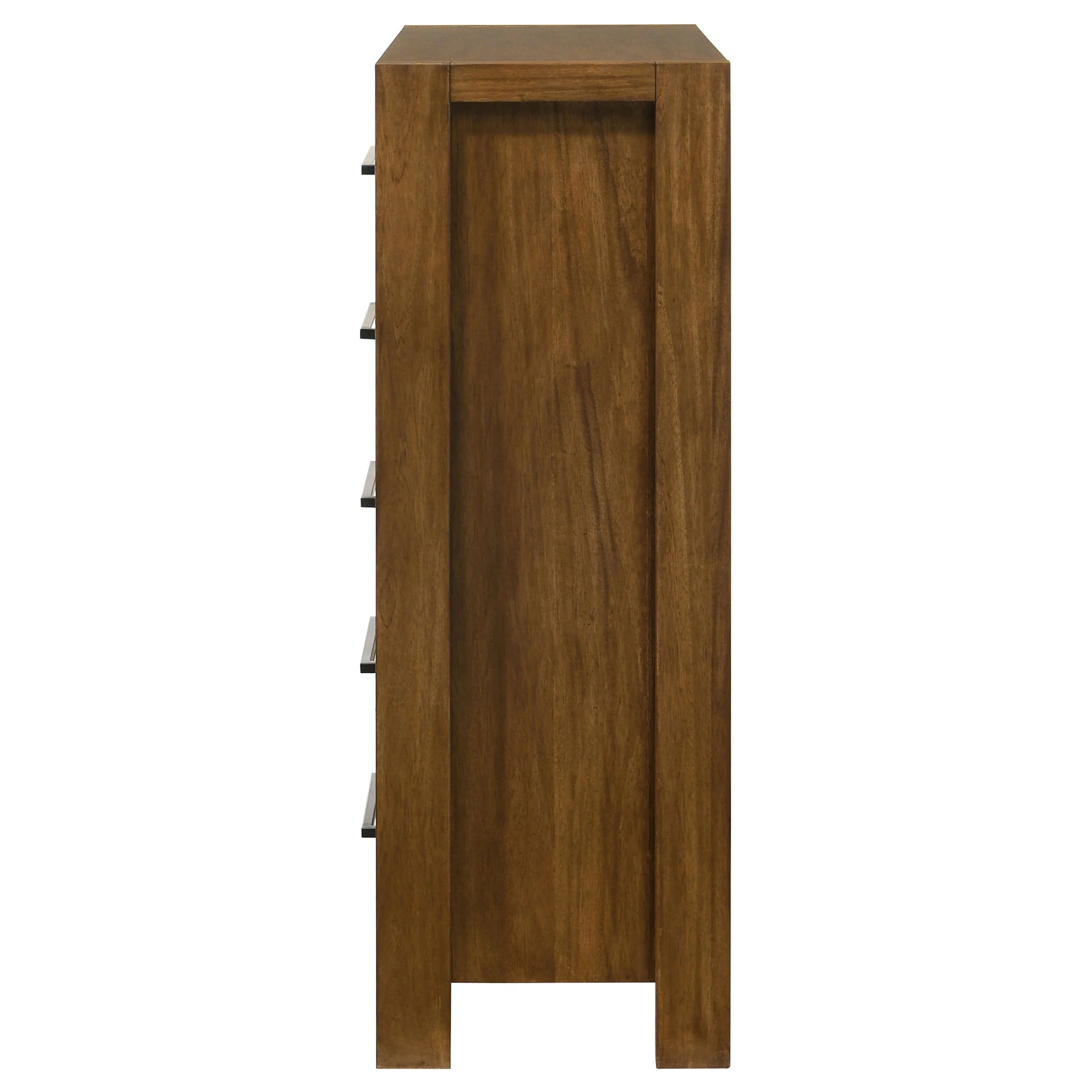 Adderley 5-drawer Bedroom Chest of Drawers Warm Brown - Image 3