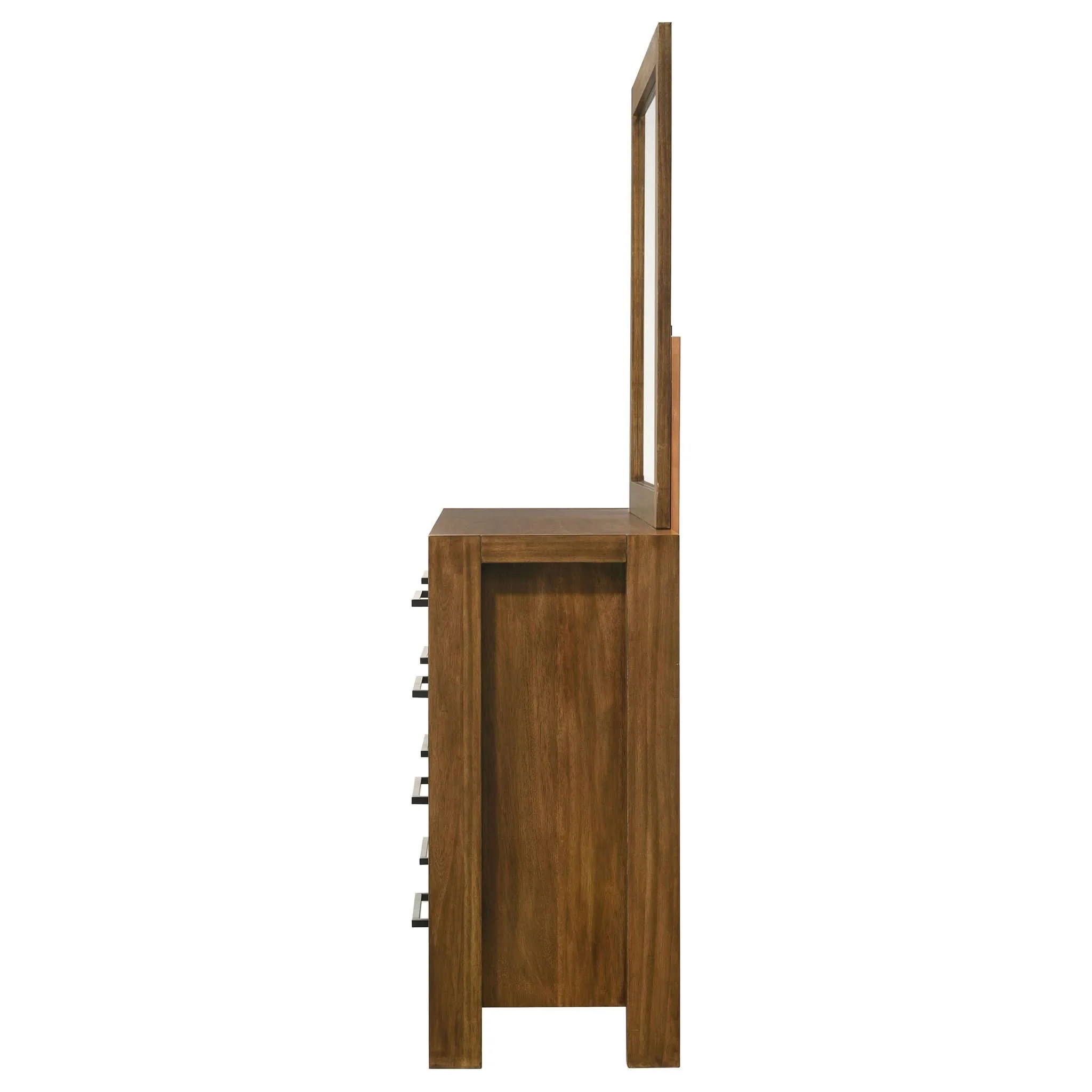 Adderley 8-drawer Bedroom Dresser and Mirror Warm Brown - Image 3