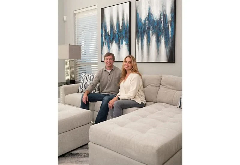 Aden Cement Cream Contemporary 3 PC Modular Sectional with Chaise - Image 6