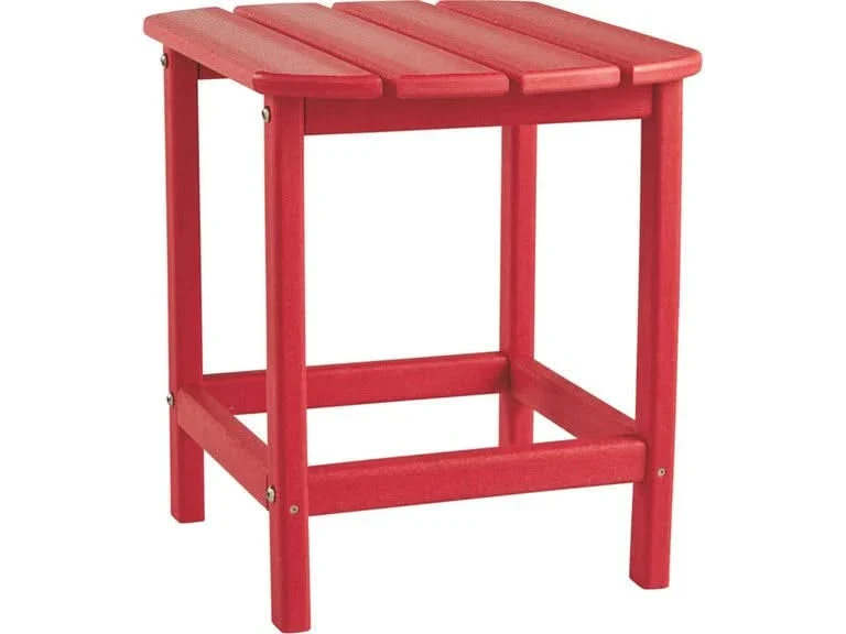 Adirondack Red End Table - P013
