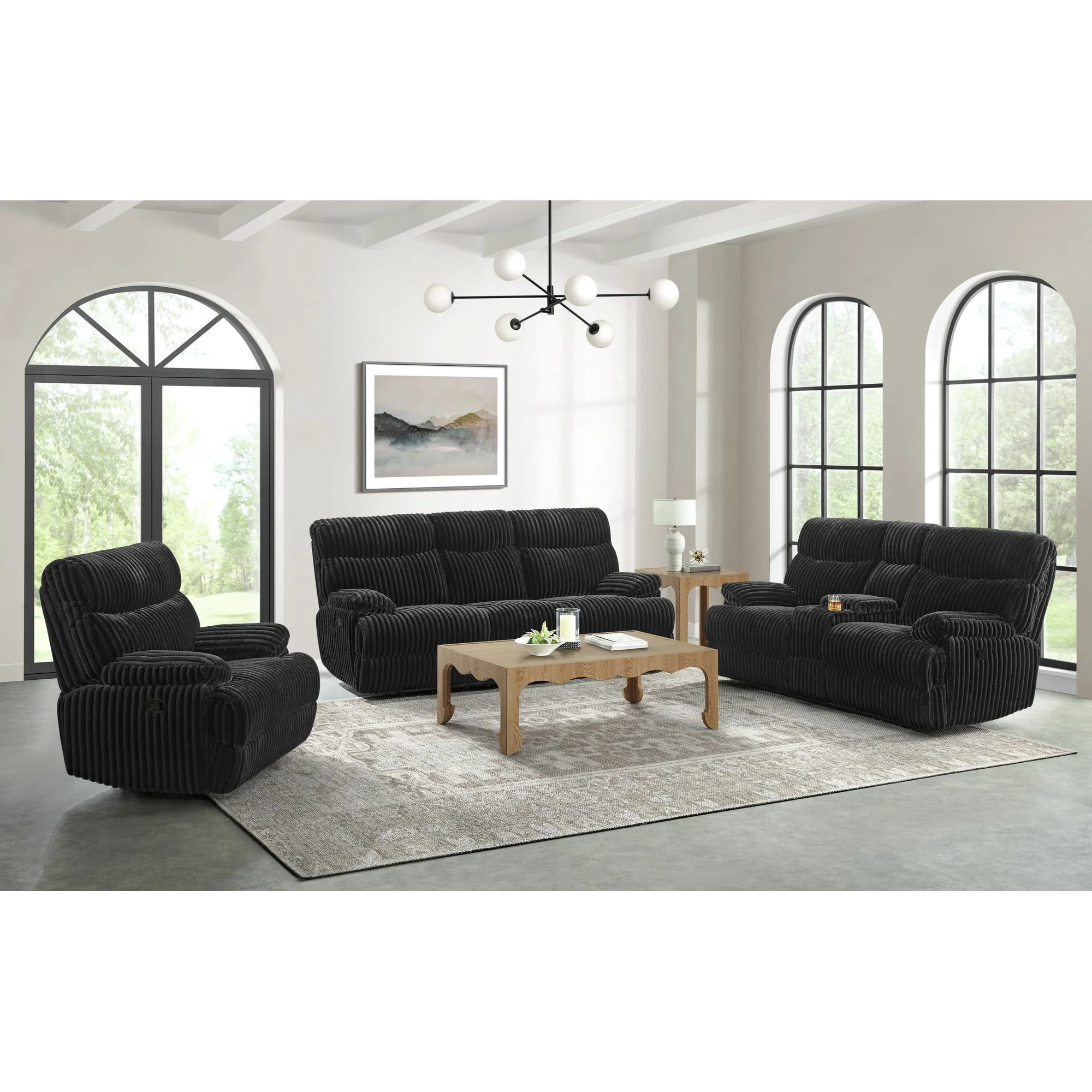 Admiral - Motion Recliner - Black - Image 4