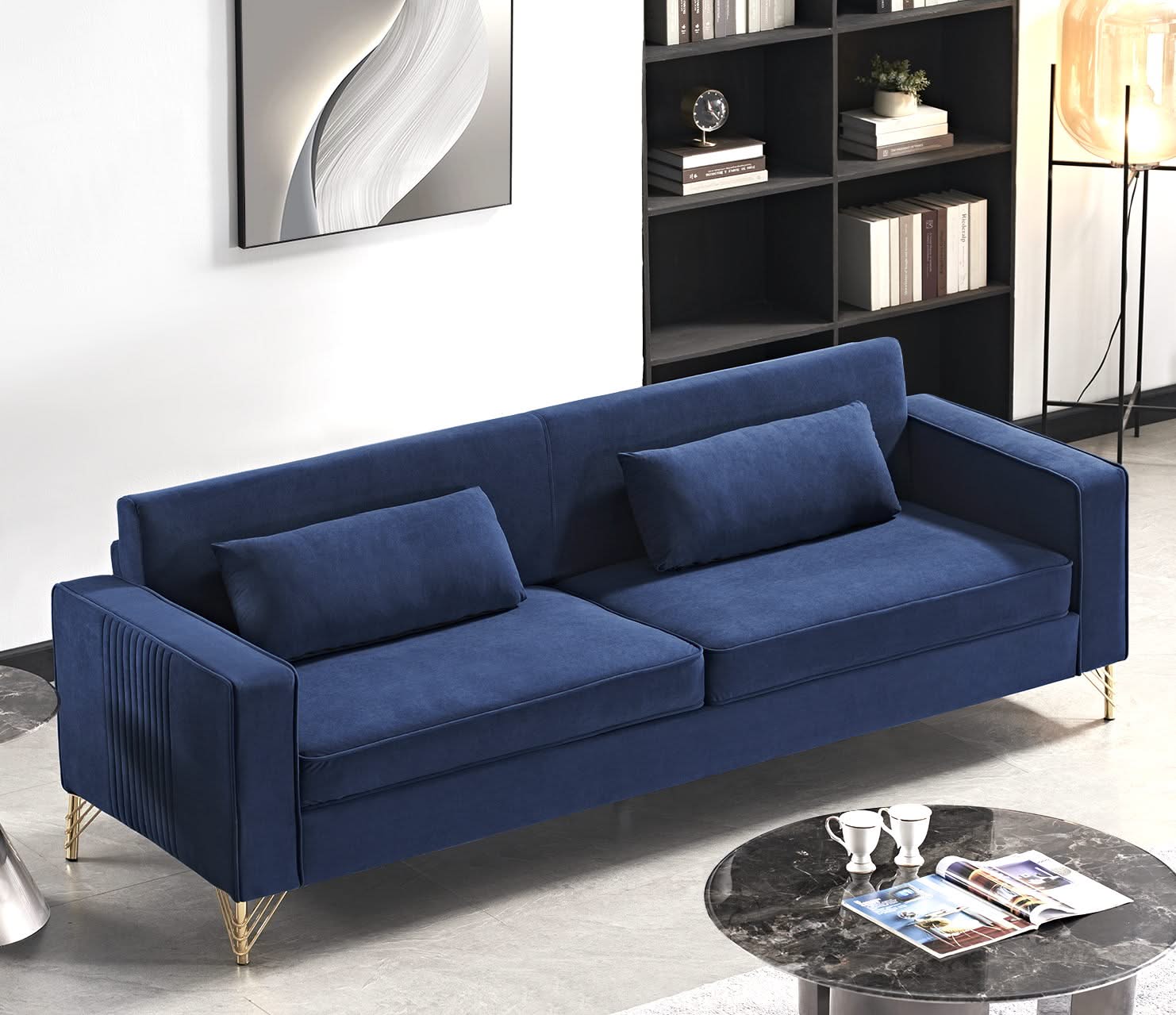 Aesthetic 3 Seater Couch With Classic Modern Appeal And Luxurious Soft Comfort - Image 5