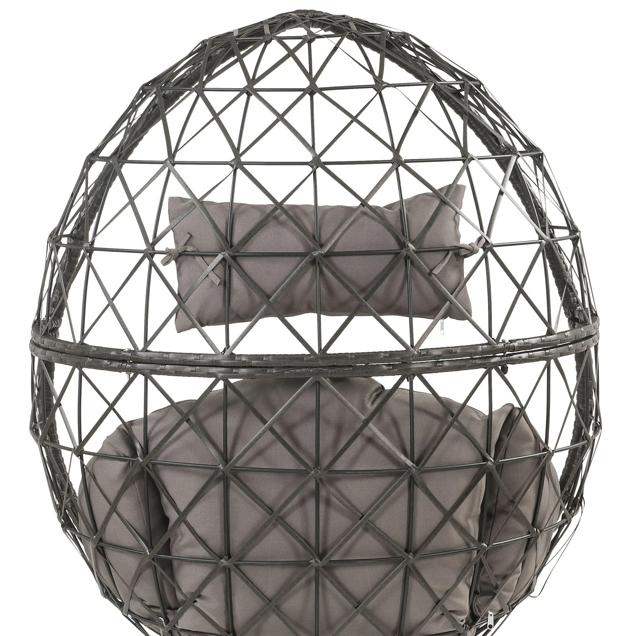 Aeven - Patio Lounge Chair - Light Gray - Image 4