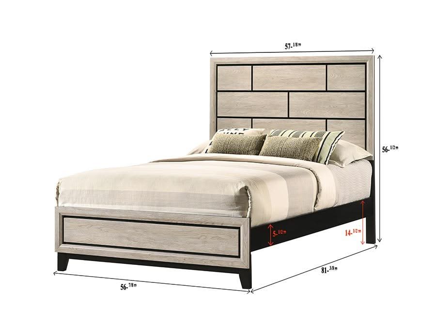 Akerson - Full 5 Piece Bedroom Set - White - Image 3