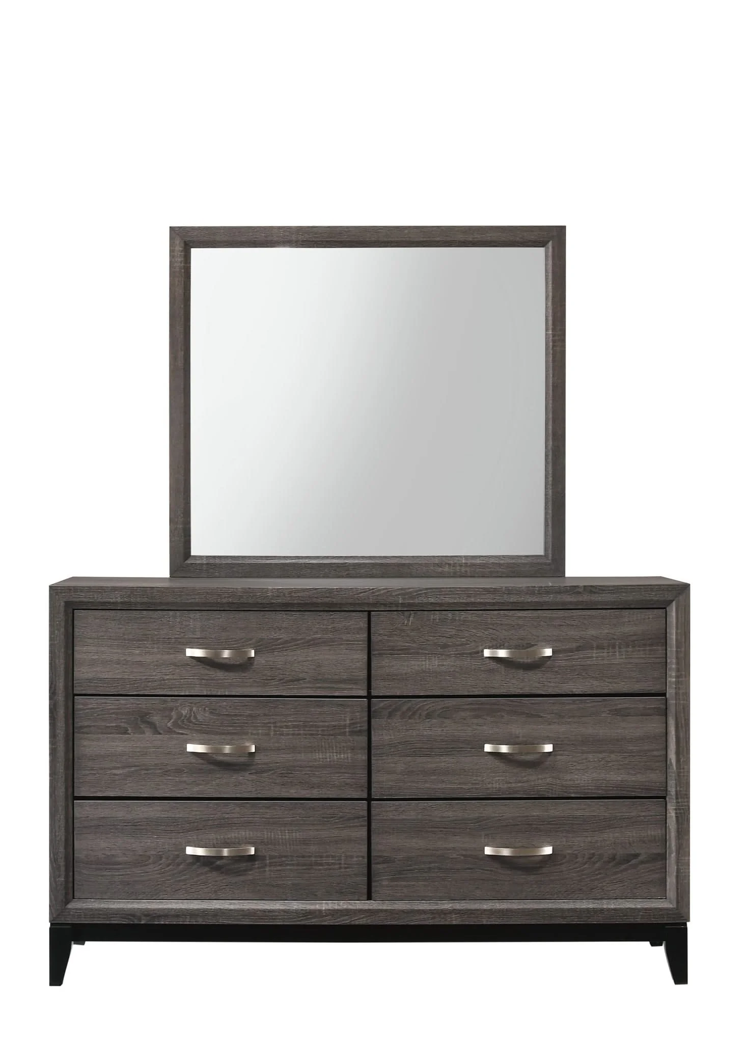 Akerson - Twin 4 Piece Bedroom Set - Gray - Image 2