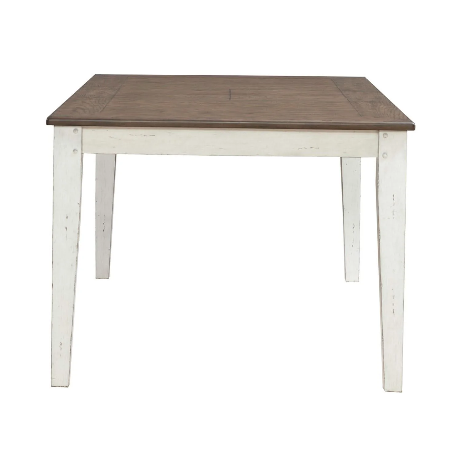 Al Fresco - Rectangular Leg Table - Graphite & Whitestone - Image 3