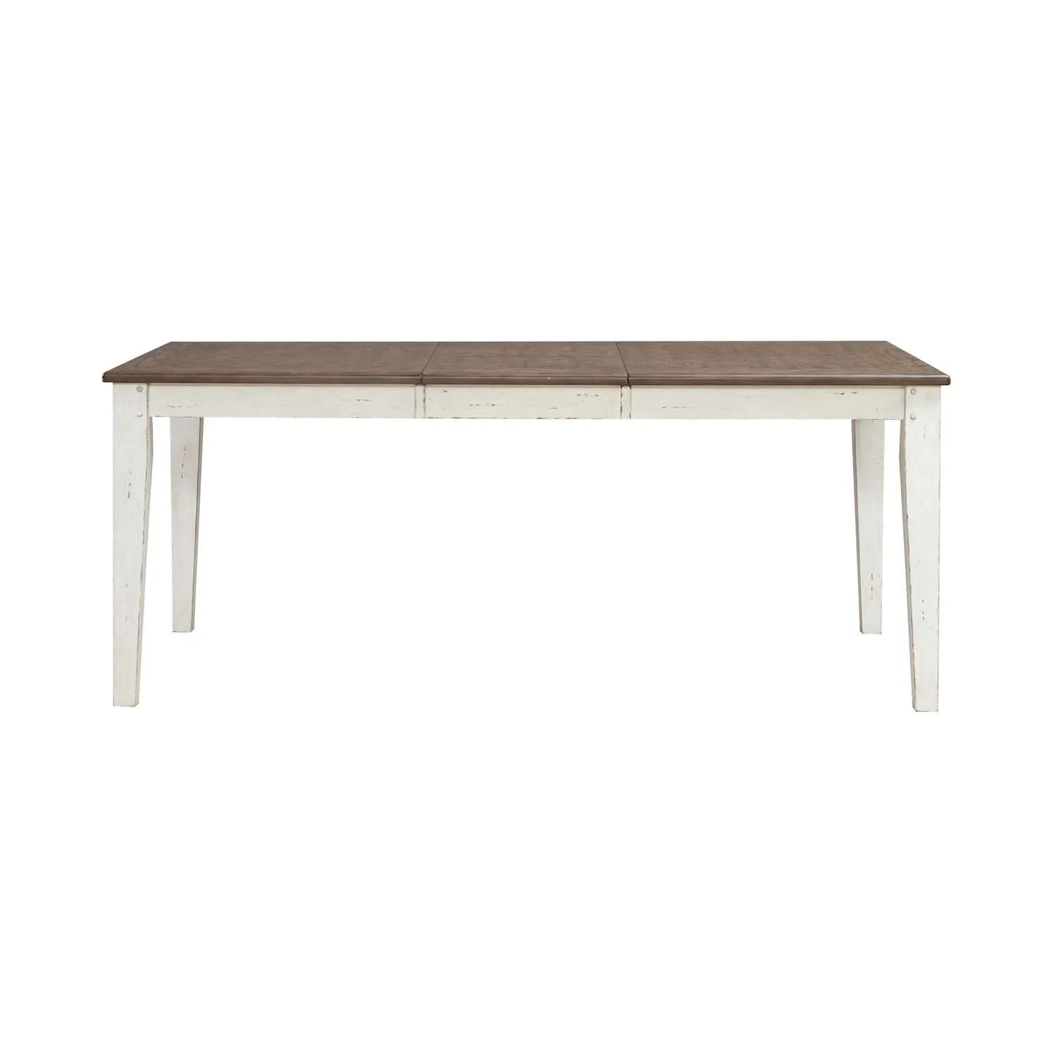 Al Fresco - Rectangular Leg Table - Graphite & Whitestone - Image 4