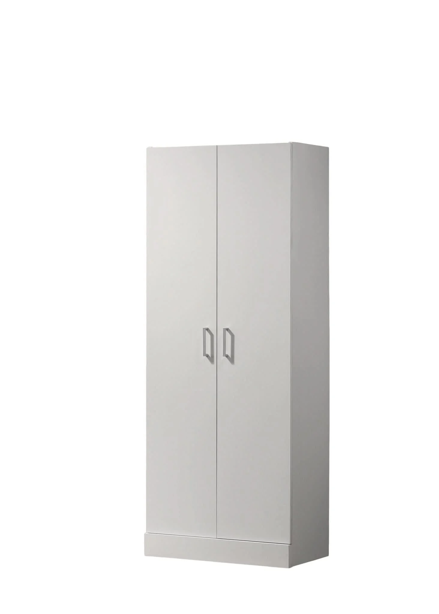 Alara - Height Simplistic Double Door Storage Cabinet - White - Image 4