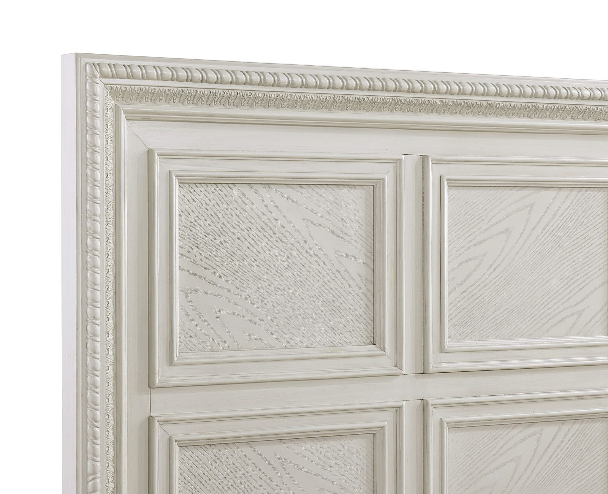 Alexandria - Queen 4 Piece Panel Bedroom Set - White - Image 2
