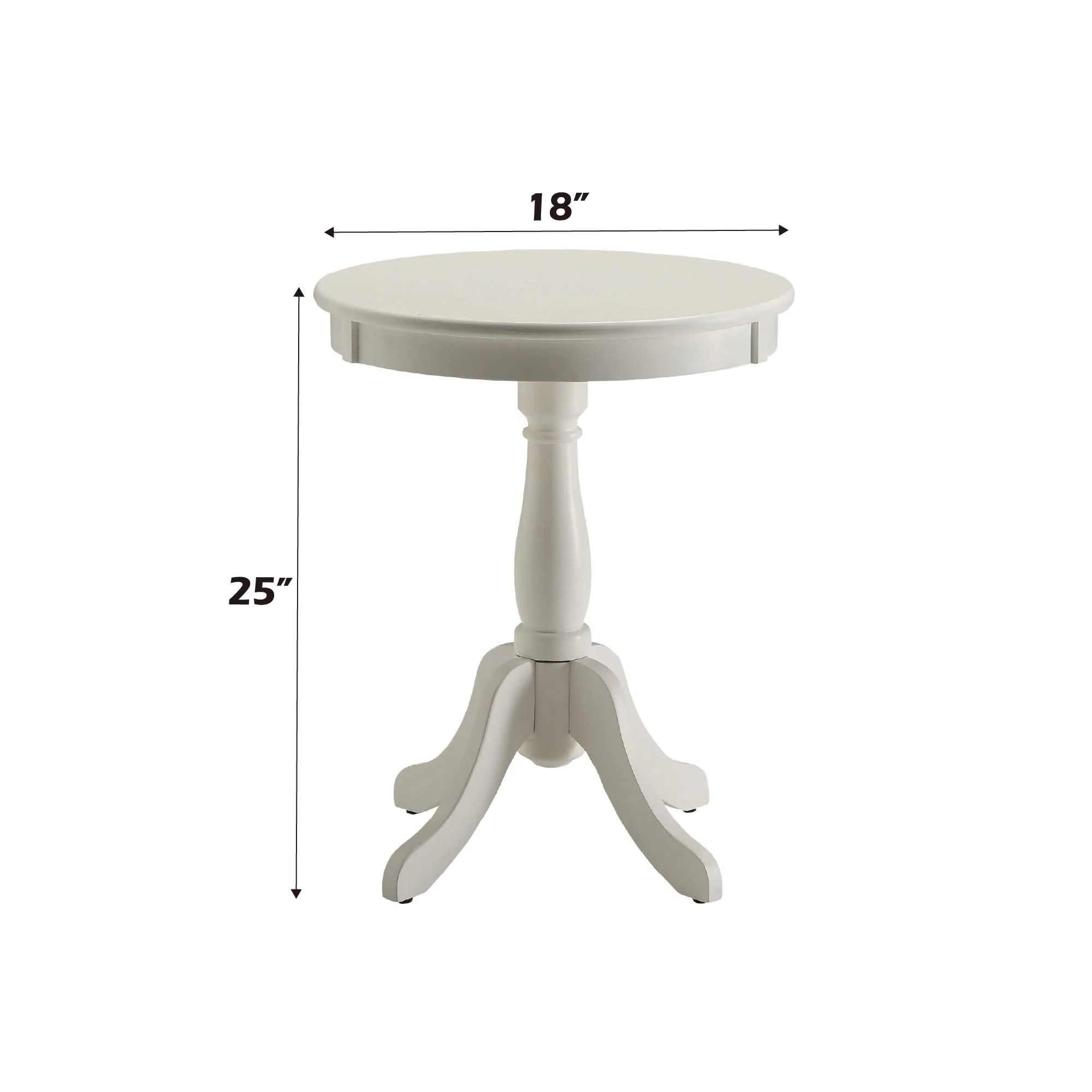 Alger - Accent Table - White - Image 4