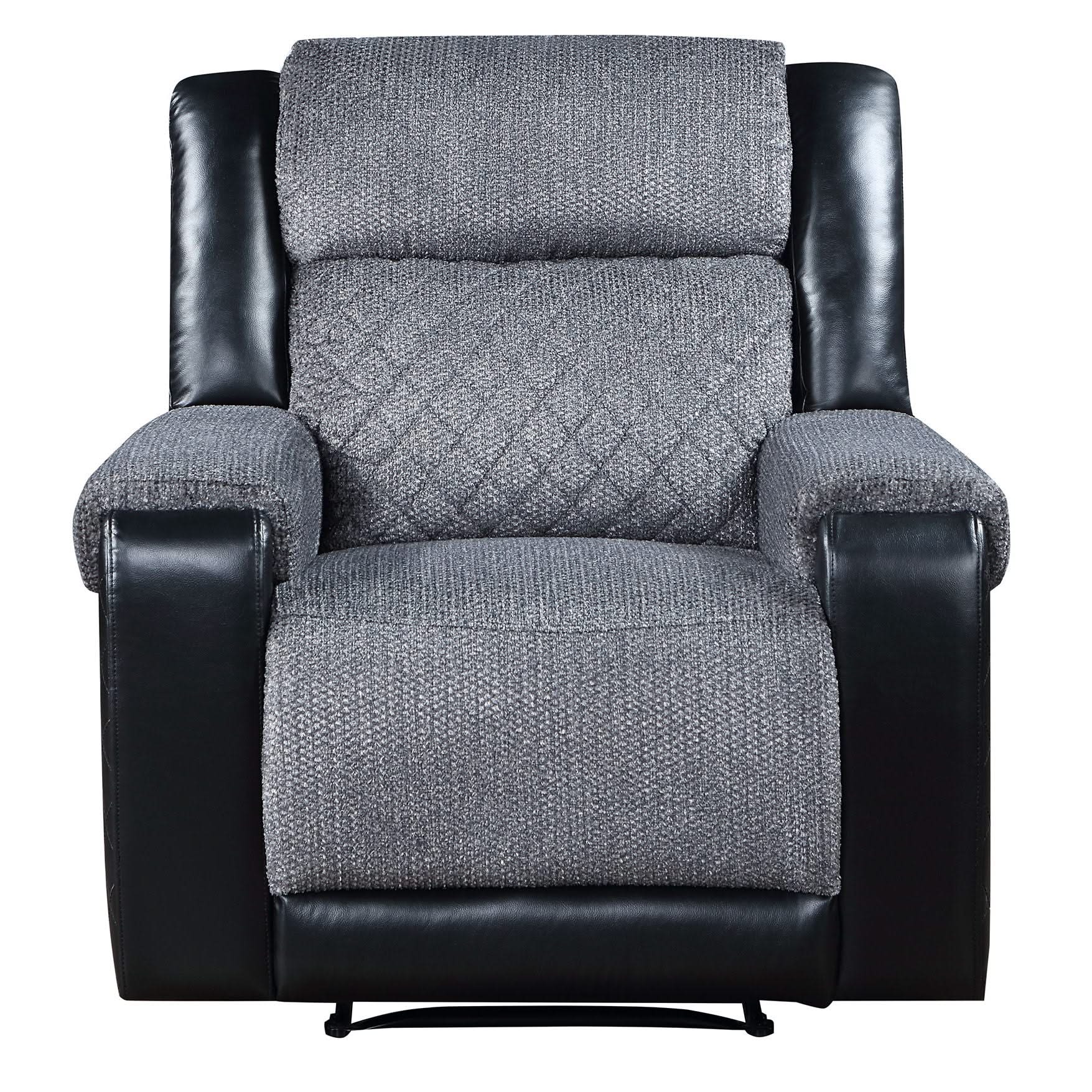 Alicia - Recliner - Gray Black - Image 4