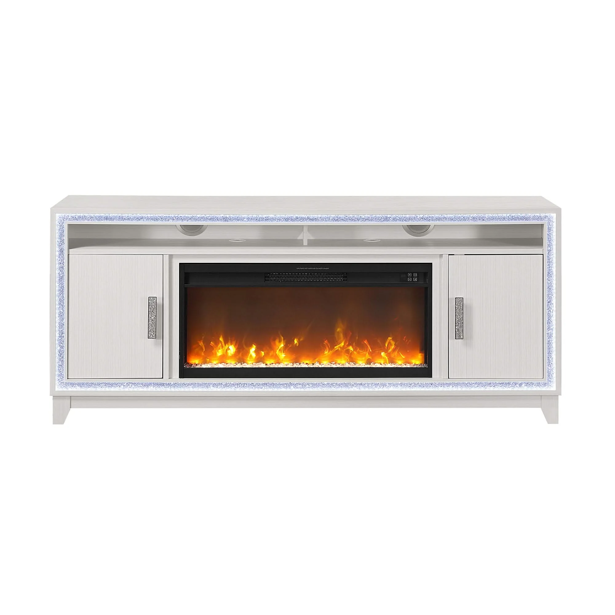 Almera - Fireplace With Adjustable Temperature And LED Options - Image 2