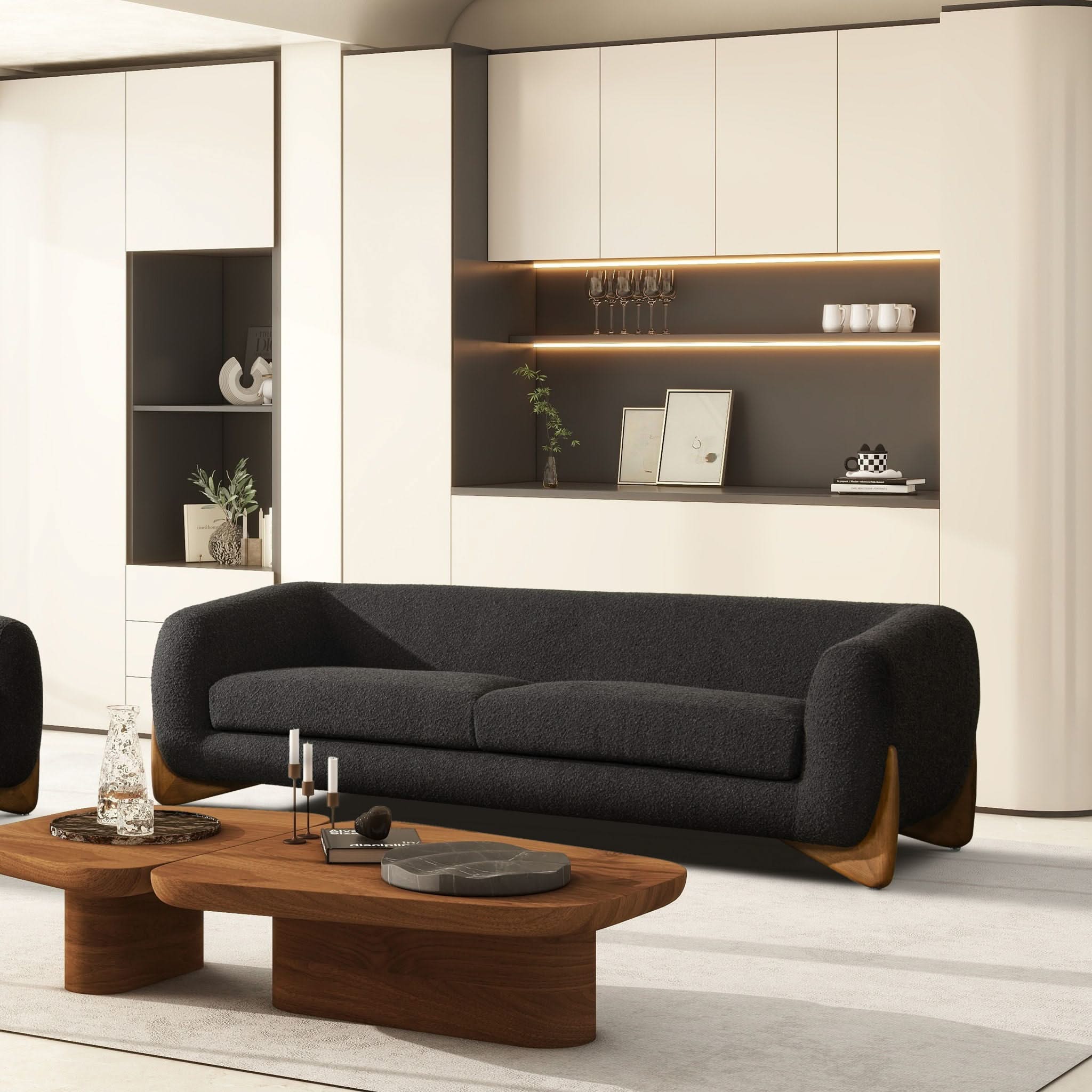 Alpine - Luxurious Upholstery Sherpa Sofa - Image 10