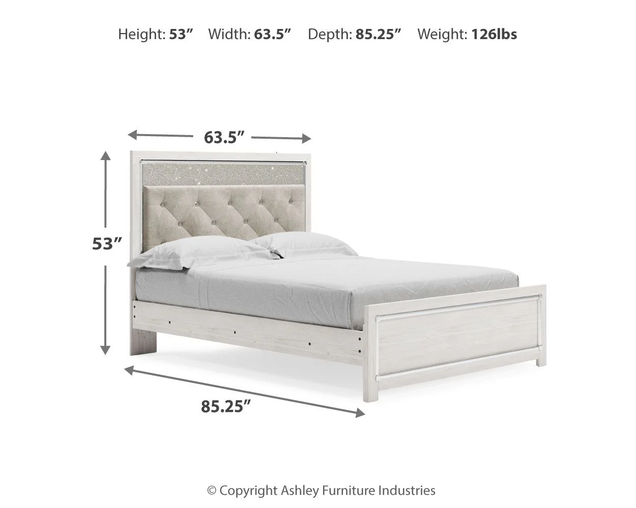 Altyra - Upholstered Panel Bed - Image 2