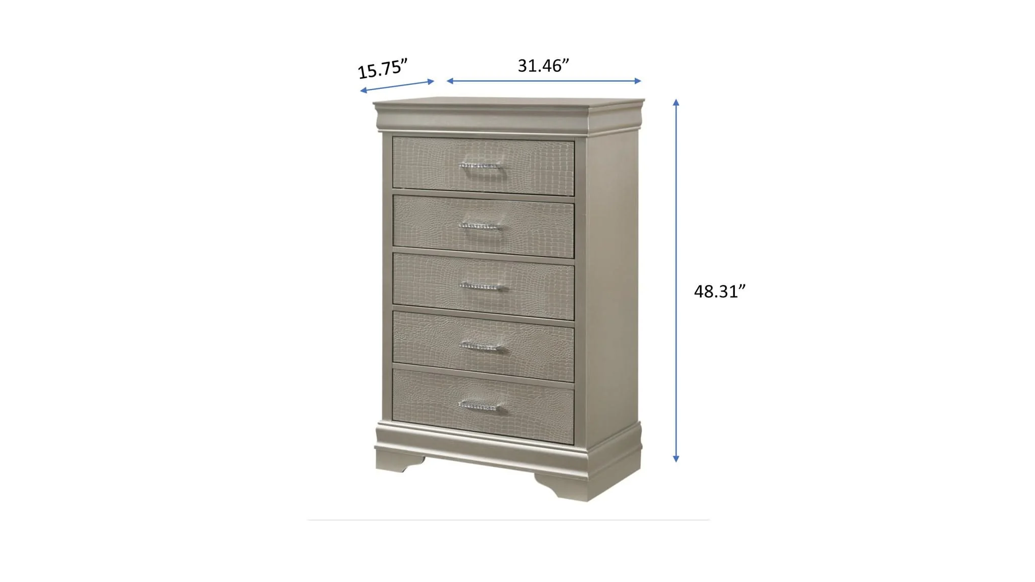 Amalia - Chest - Silver - Image 3
