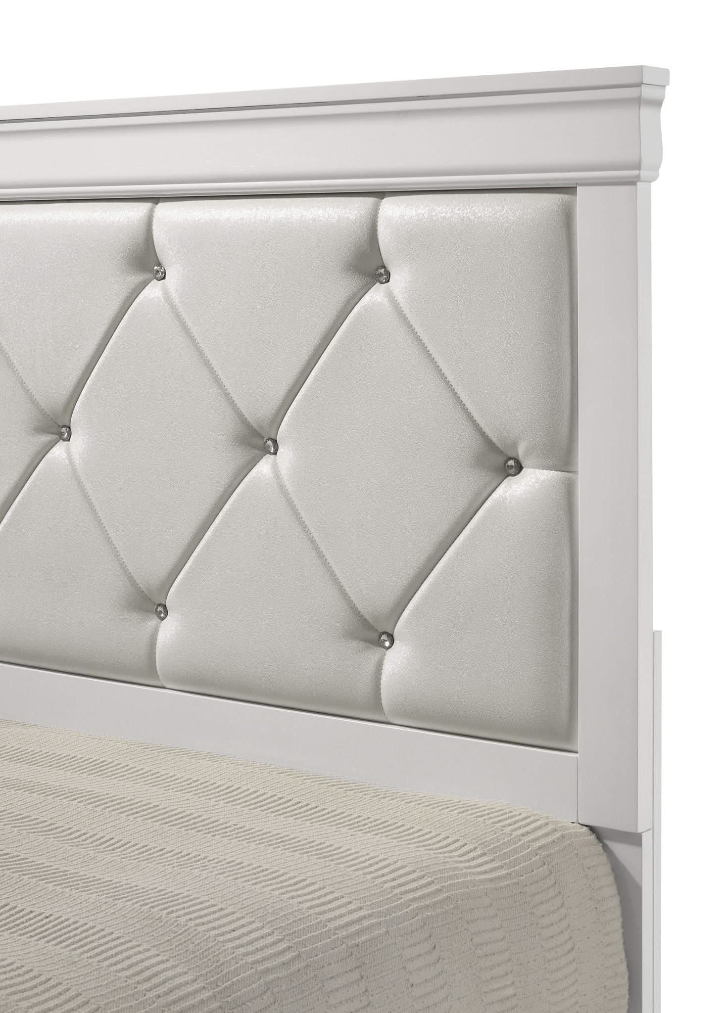Amalia - Twin 5 Piece Bedroom Set - White - Image 3