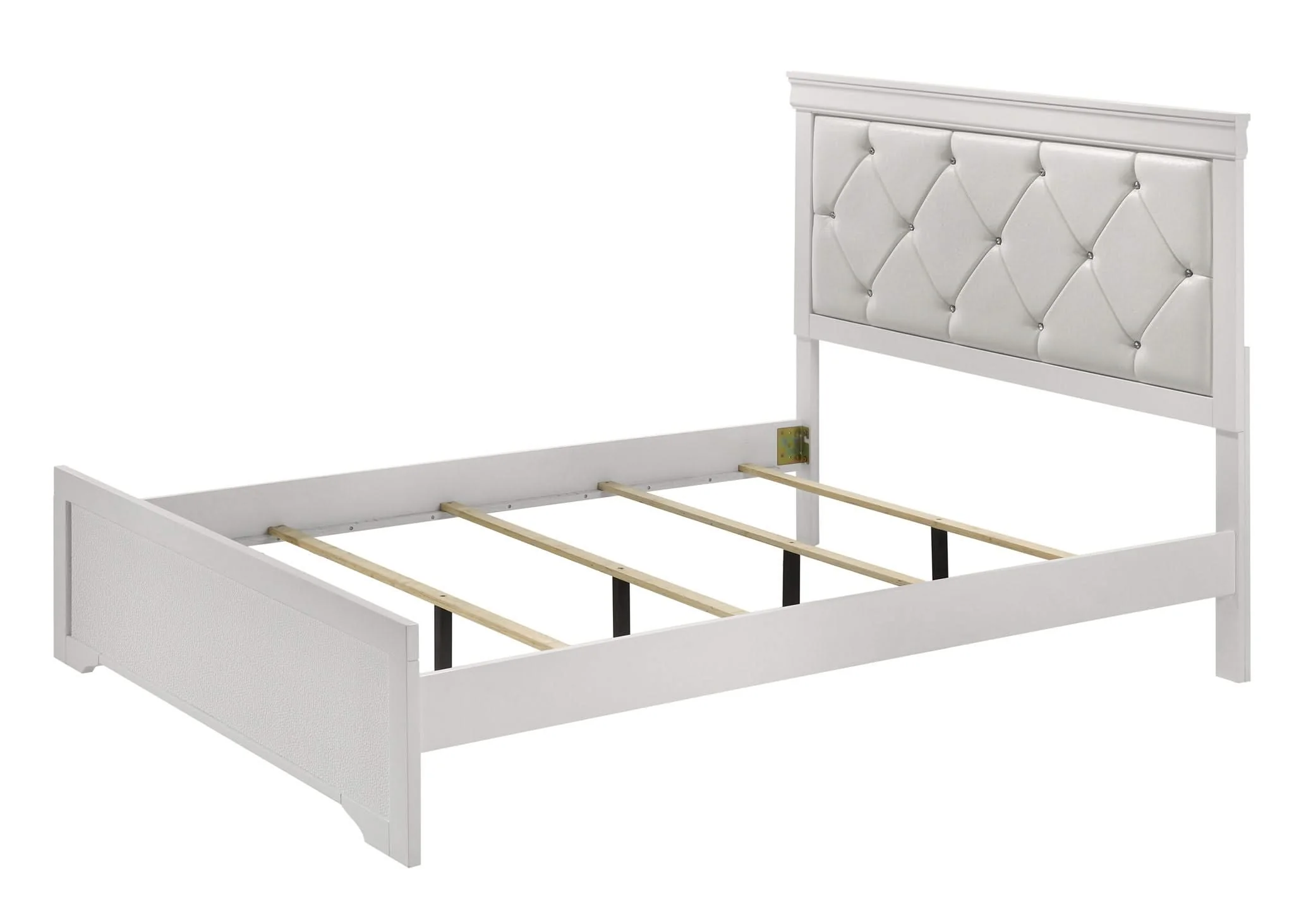 Amalia - Twin Bed - White - Image 3