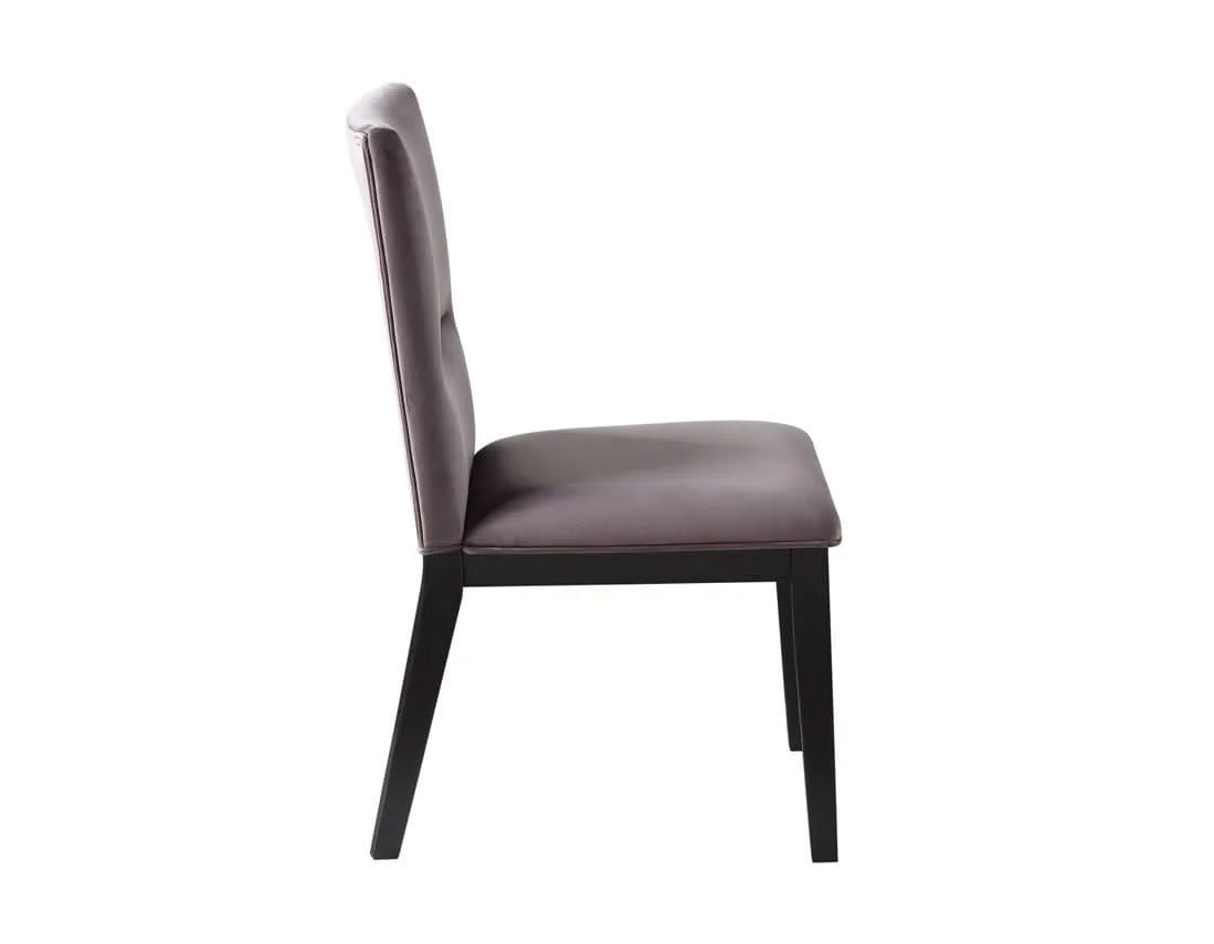 AMALIE GRAY DINING CHAIR - Image 2