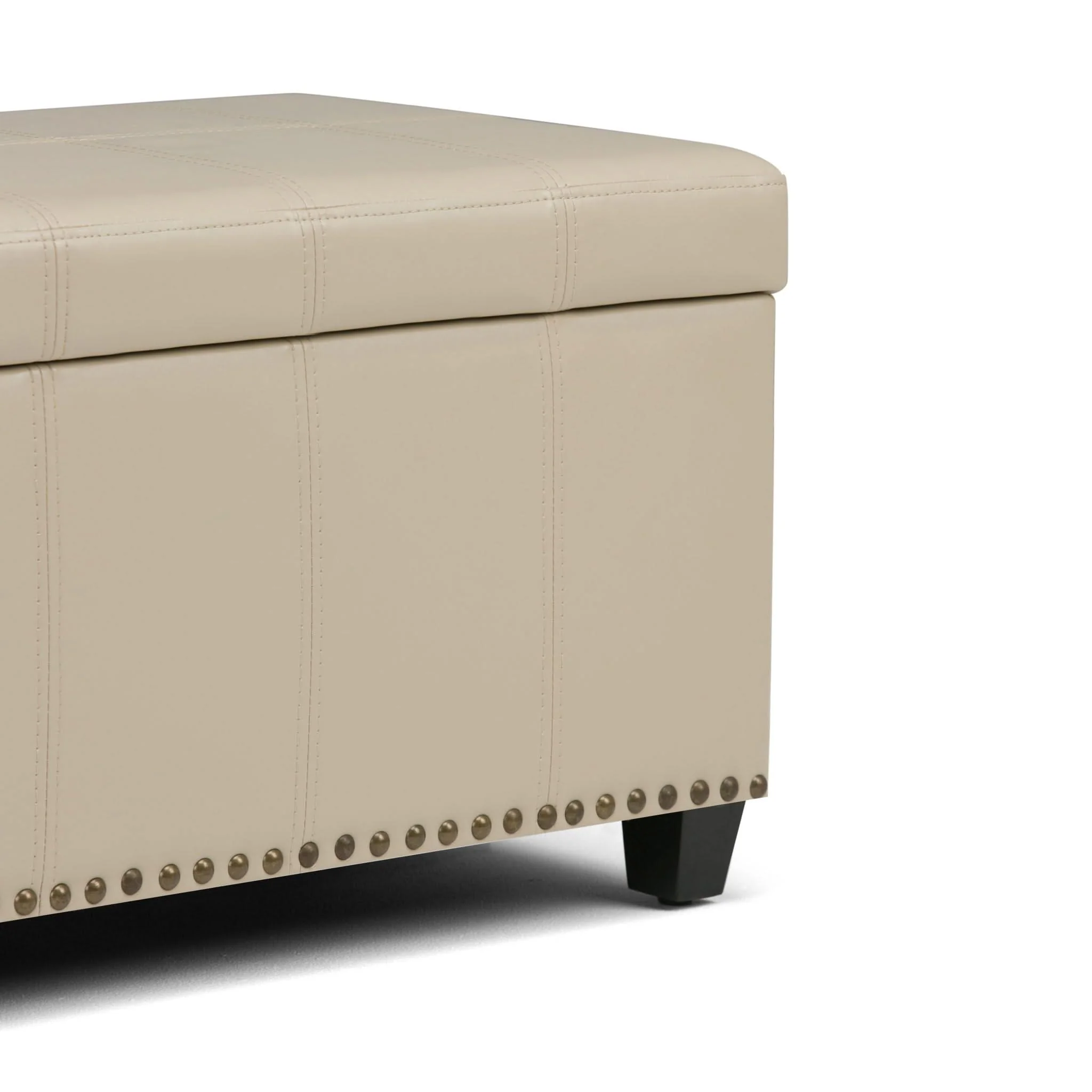 Amelia - Transitional Storage Ottoman Bench - Image 5