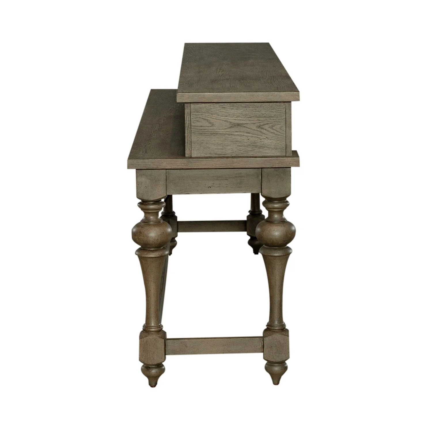 Americana Farmhouse - Console Bar Table - Dusty Taupe - Image 2