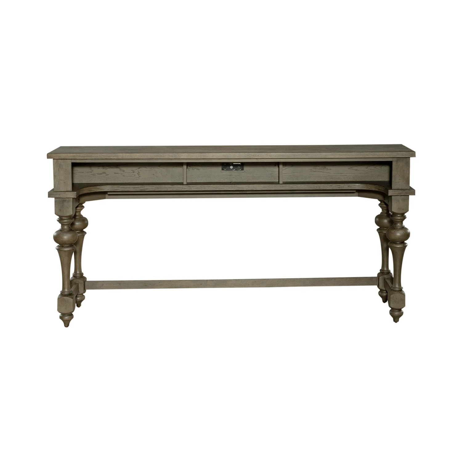 Americana Farmhouse - Console Bar Table - Dusty Taupe - Image 4