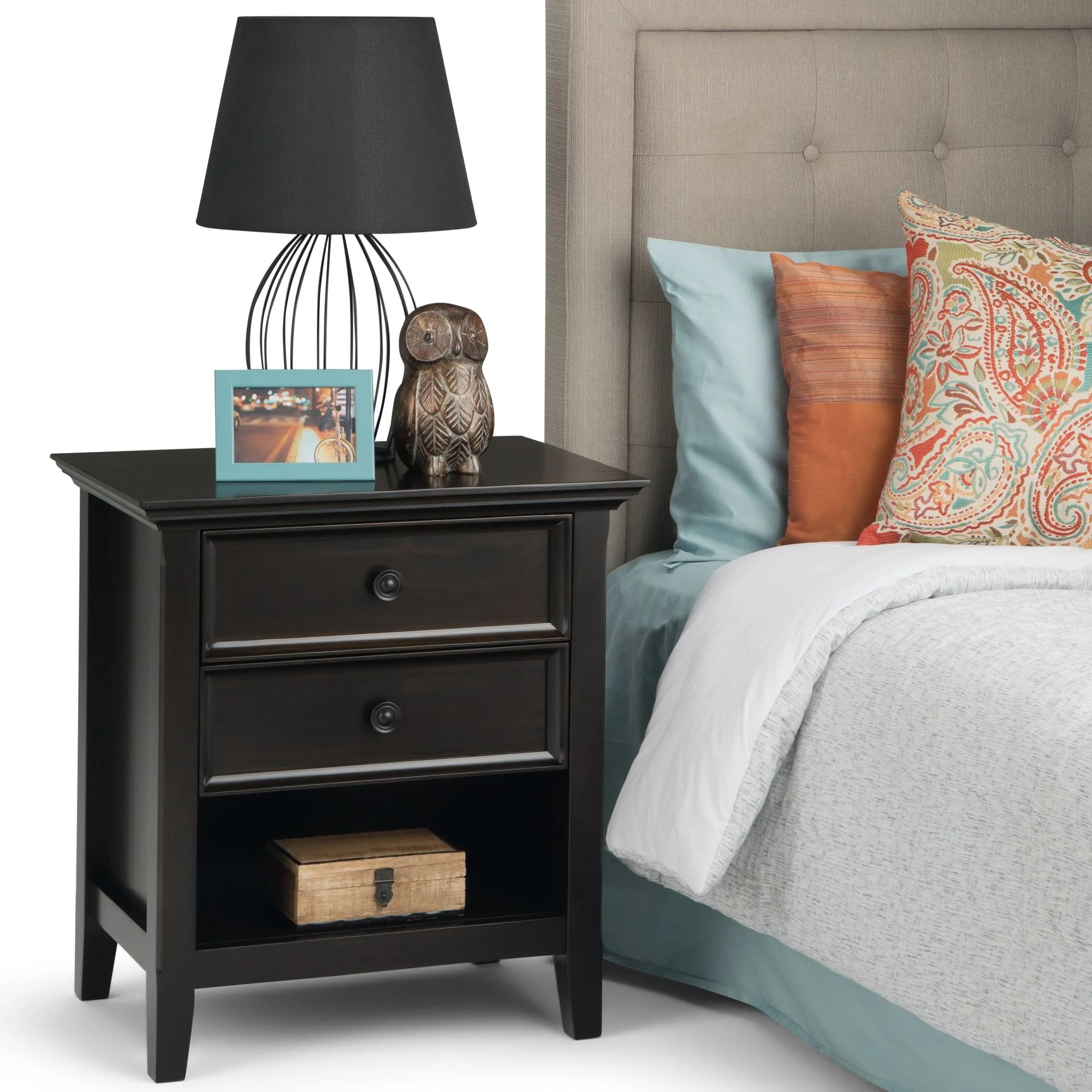 Amherst - Bedside Table, Handcrafted - Image 14