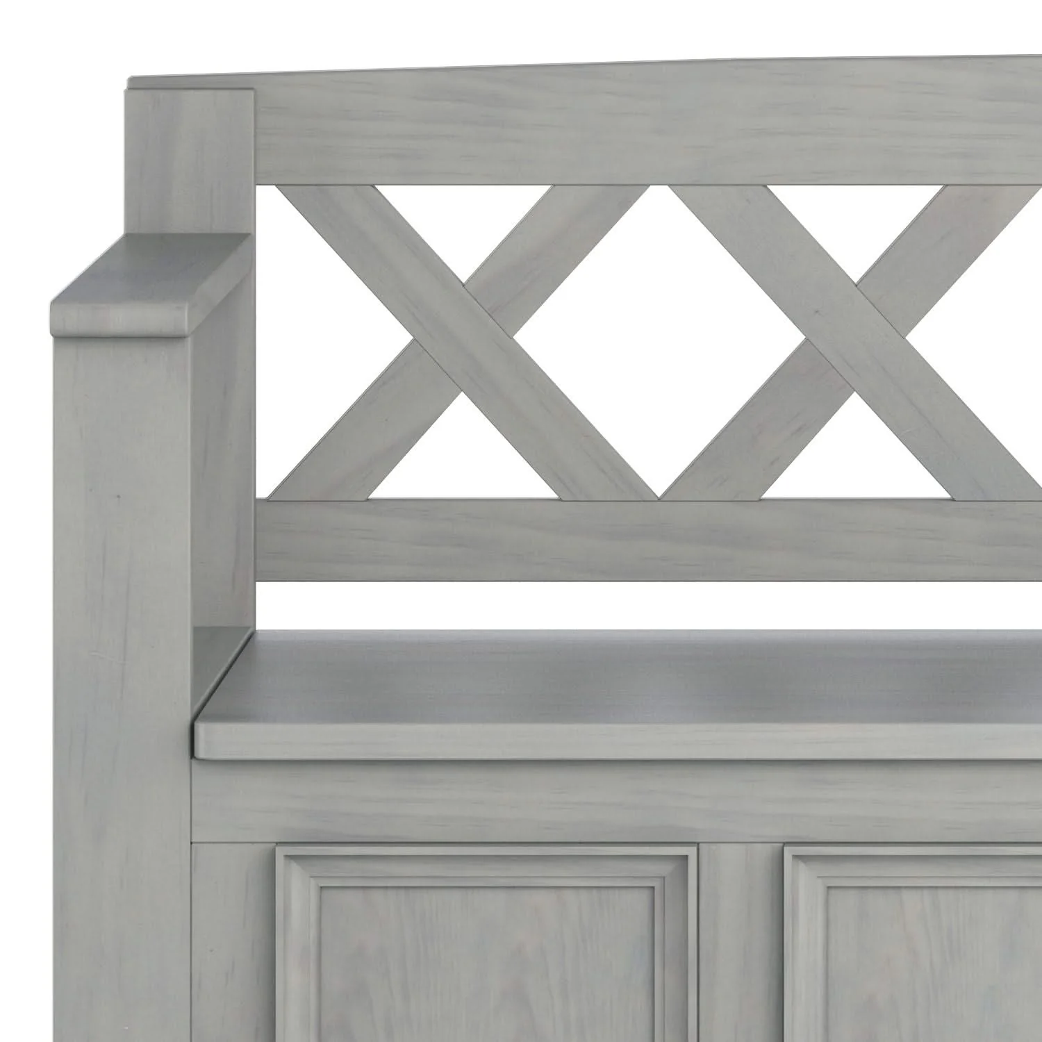 Amherst - Handcrafted Entryway Storage Bench - Image 35
