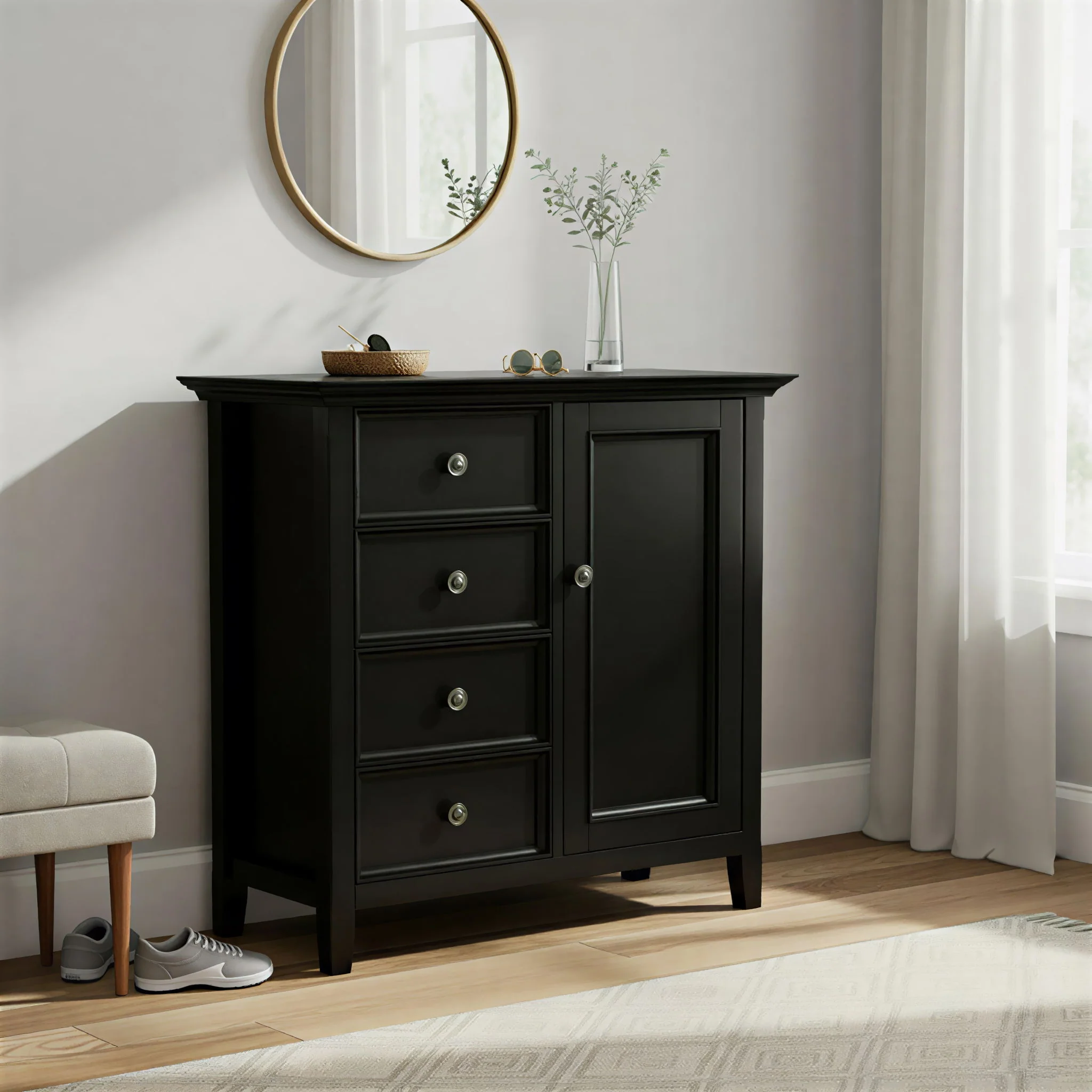Amherst - Handcrafted Medium Storage Cabinet - Image 10