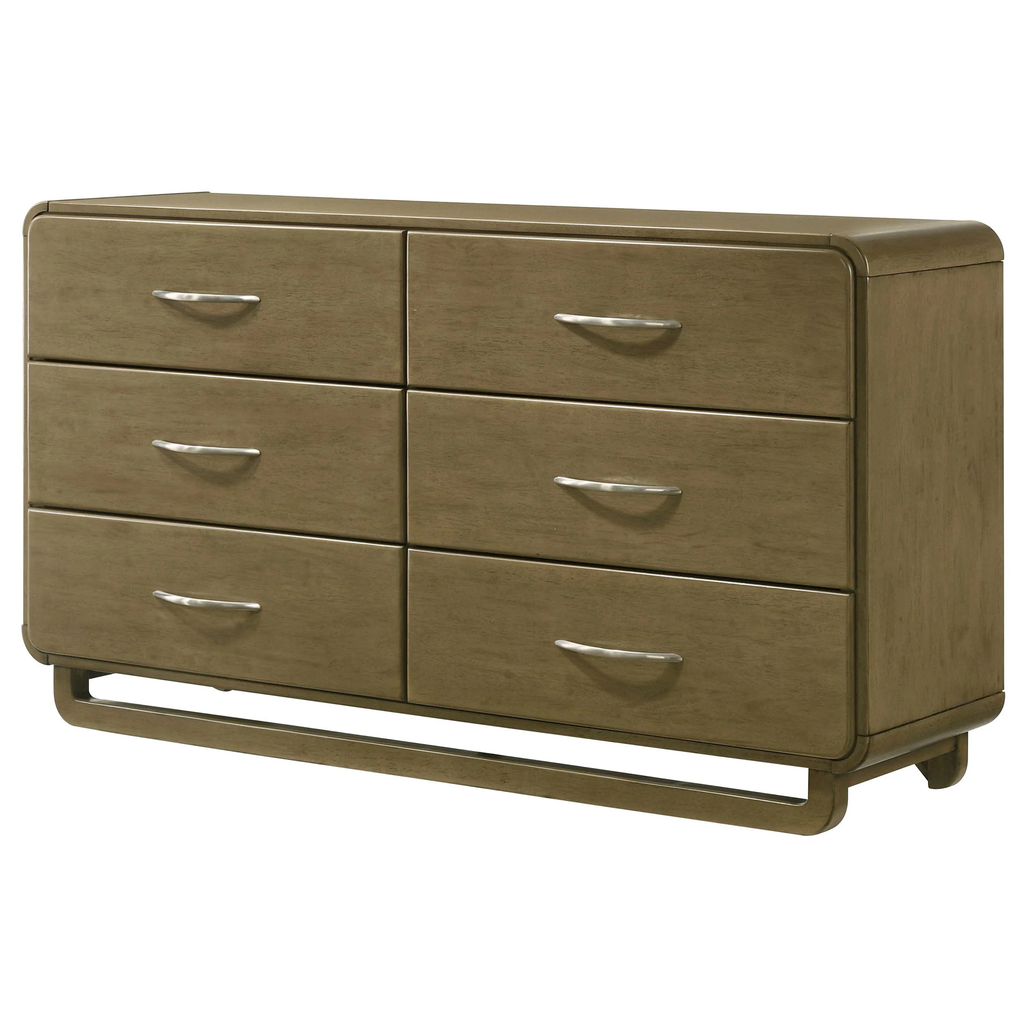 Amsbury 6-drawer Dresser Cabinet Nutmeg - Image 3