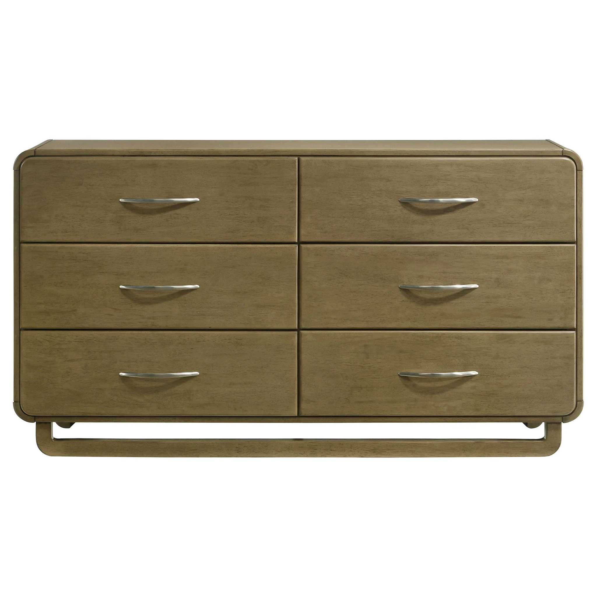Amsbury 6-drawer Dresser Cabinet Nutmeg - Image 4