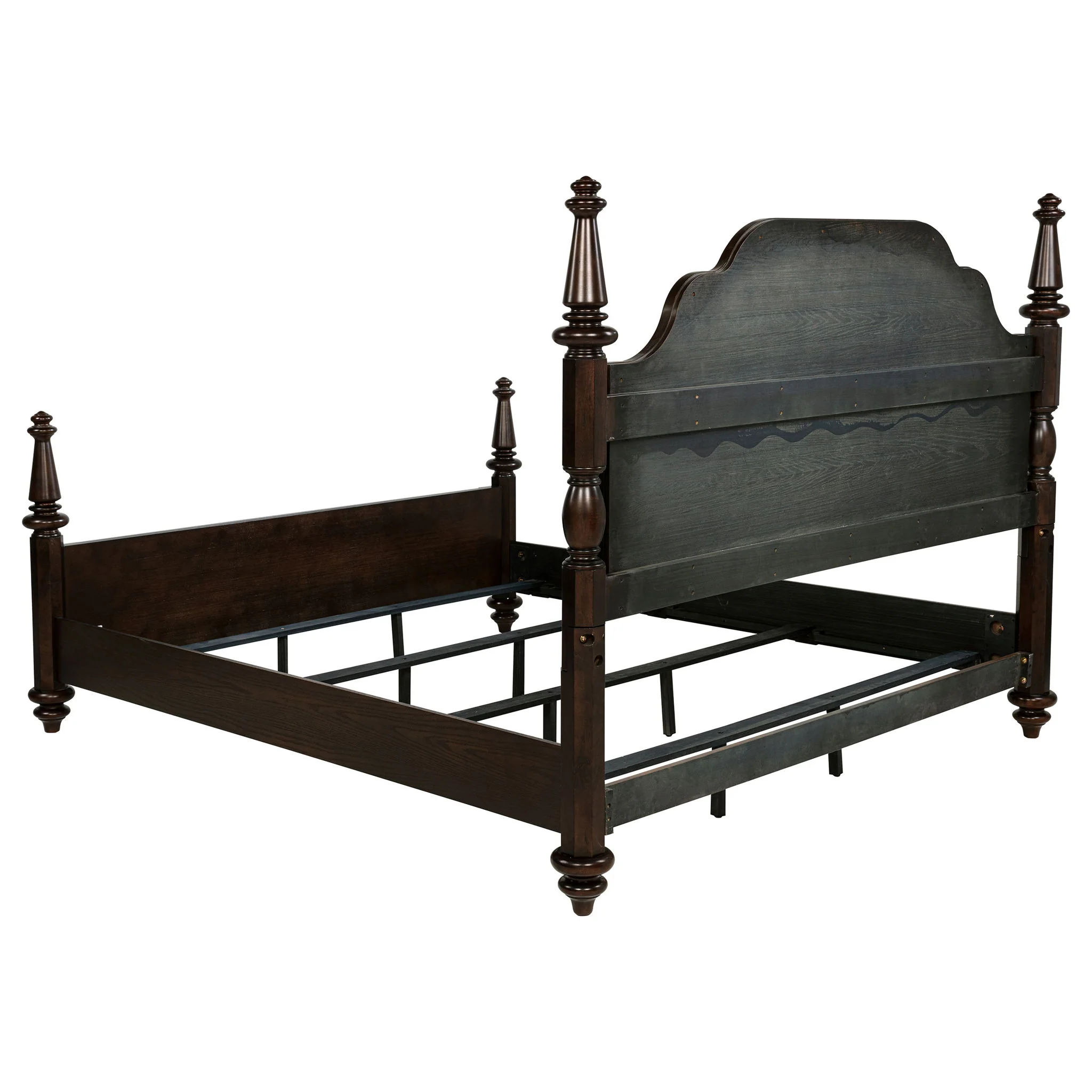 Andover 4-piece Eastern King Bedroom Set Dark Oak - Image 4