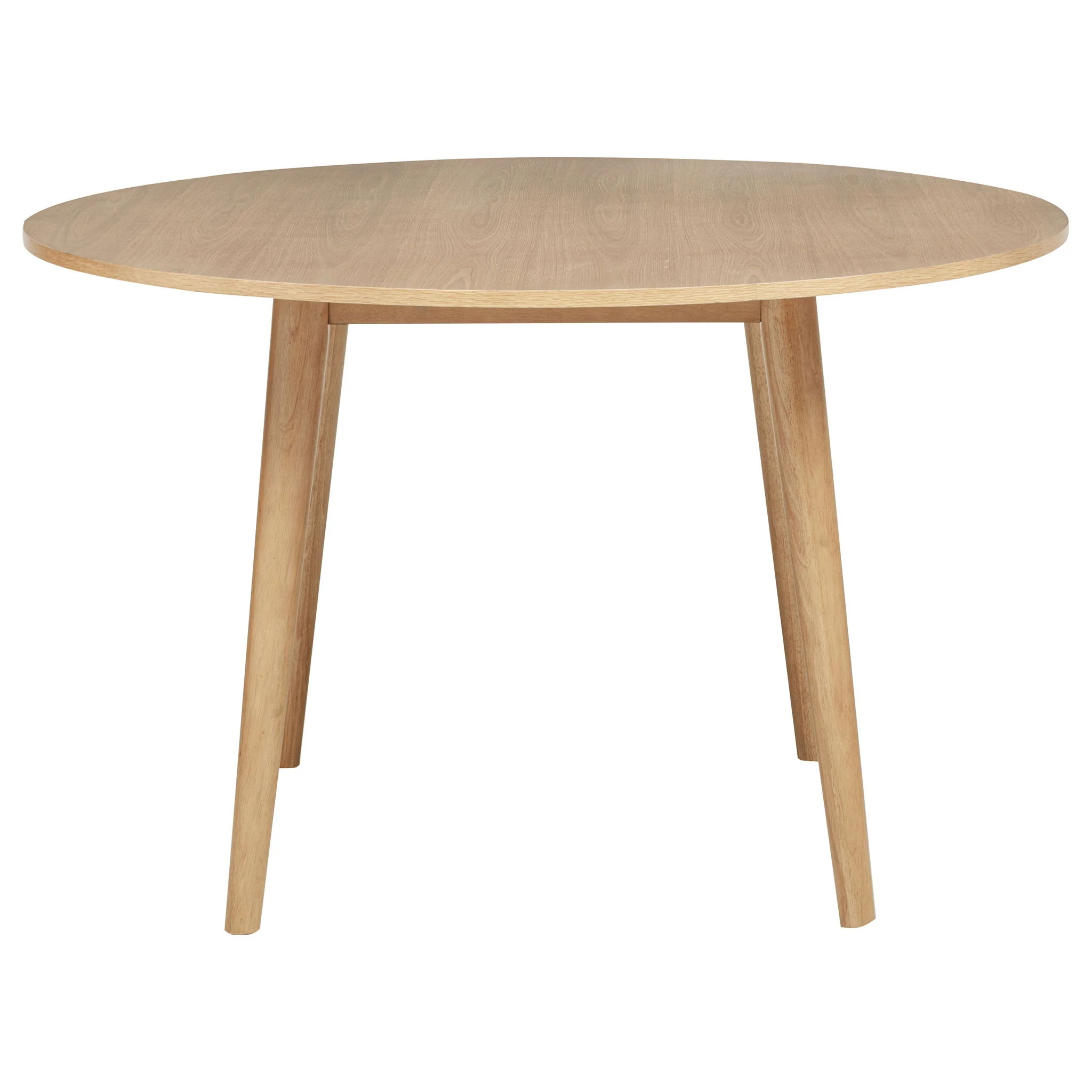 Andrews 5-piece Round Wood Dining Room Table Set Light Ash - Image 3