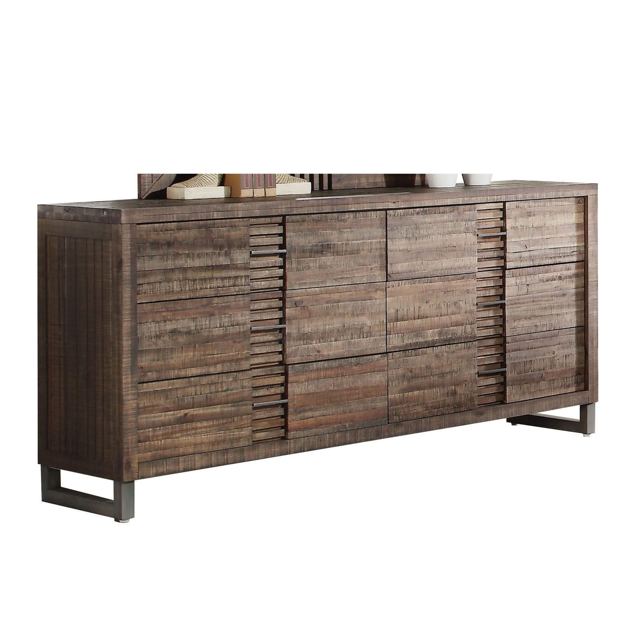 Andria - Reclaimed Dresser - Oak - Image 4